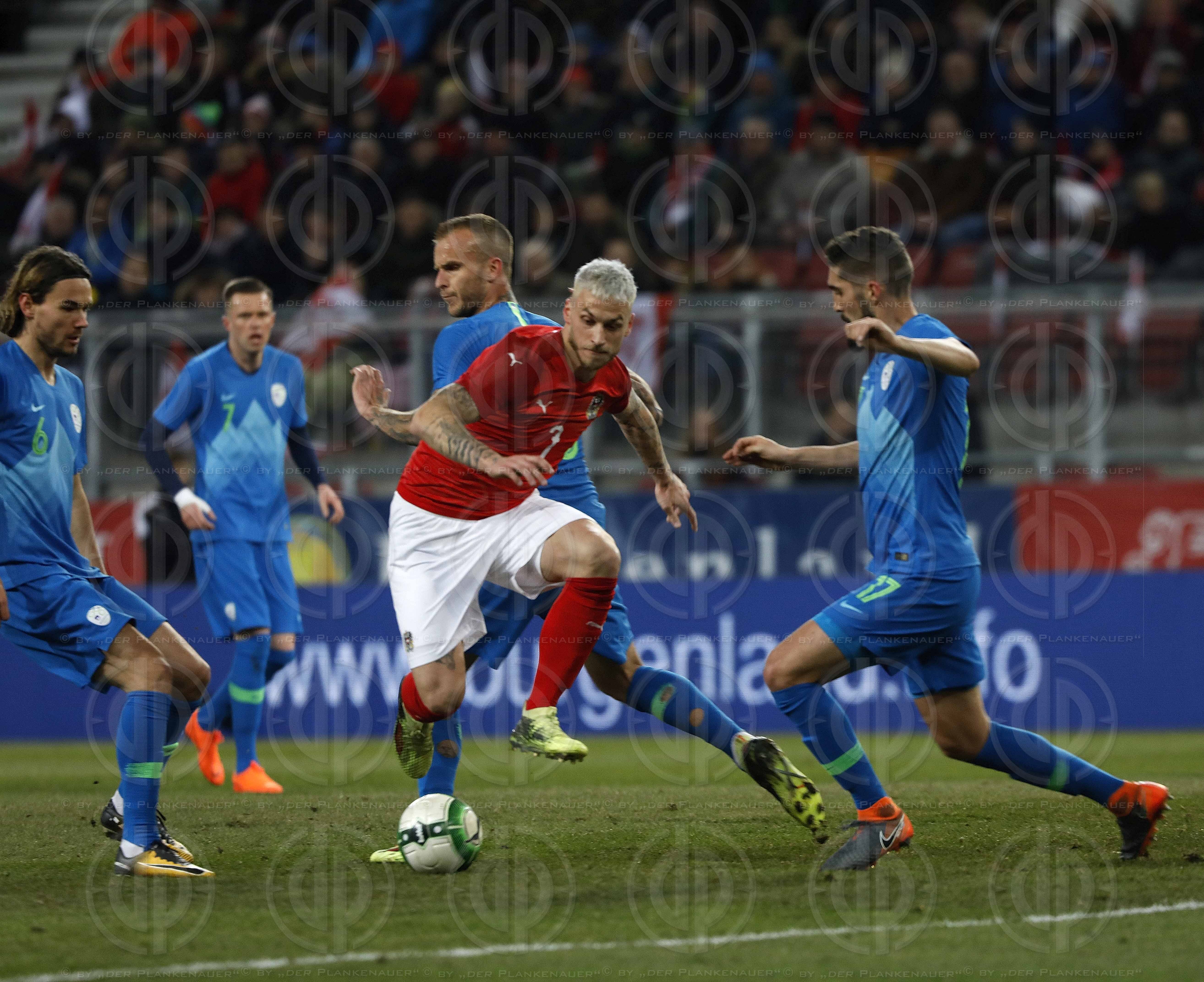 Laenderspiel Oesterreich vs. Slowenien