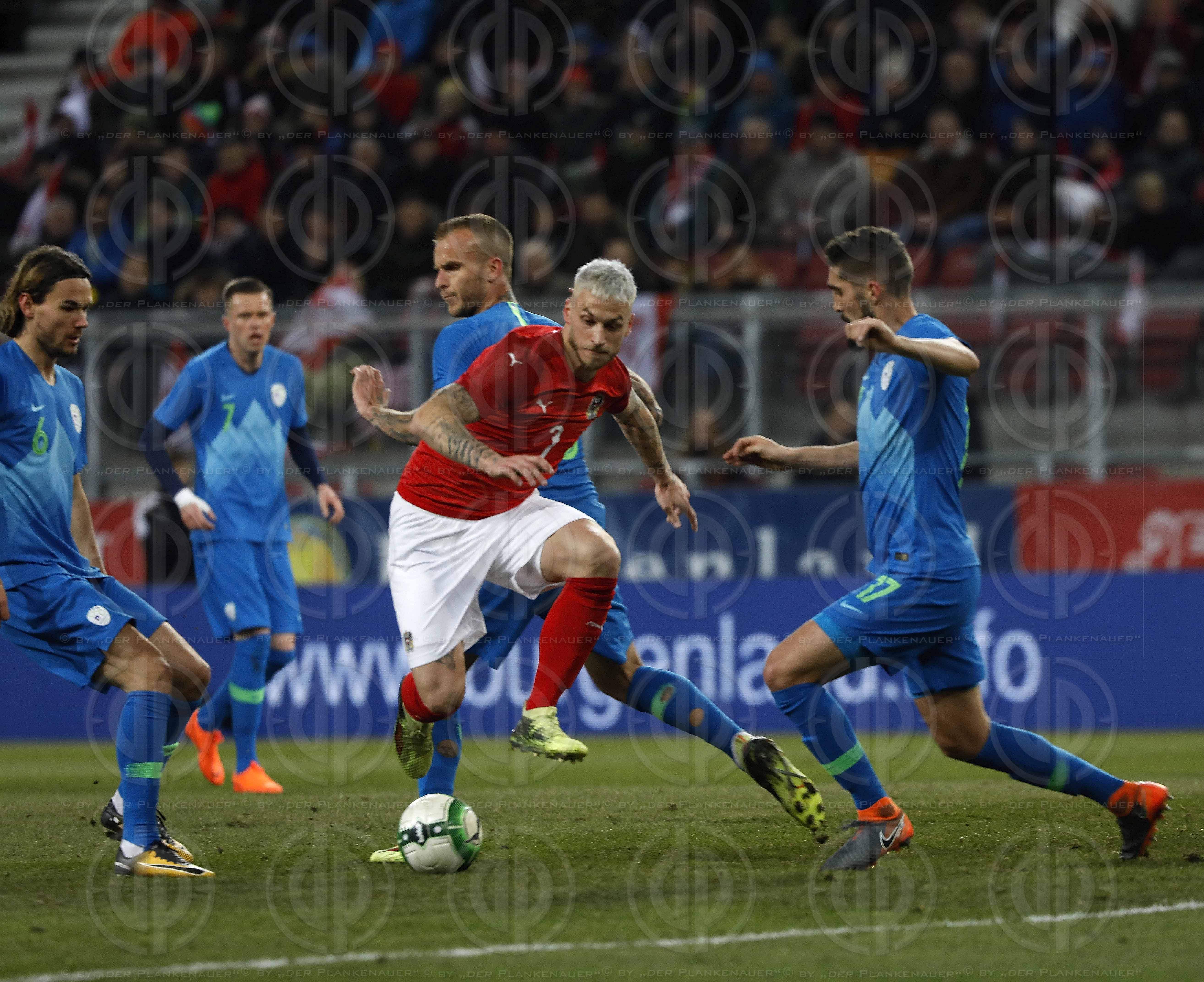 Laenderspiel Oesterreich vs. Slowenien