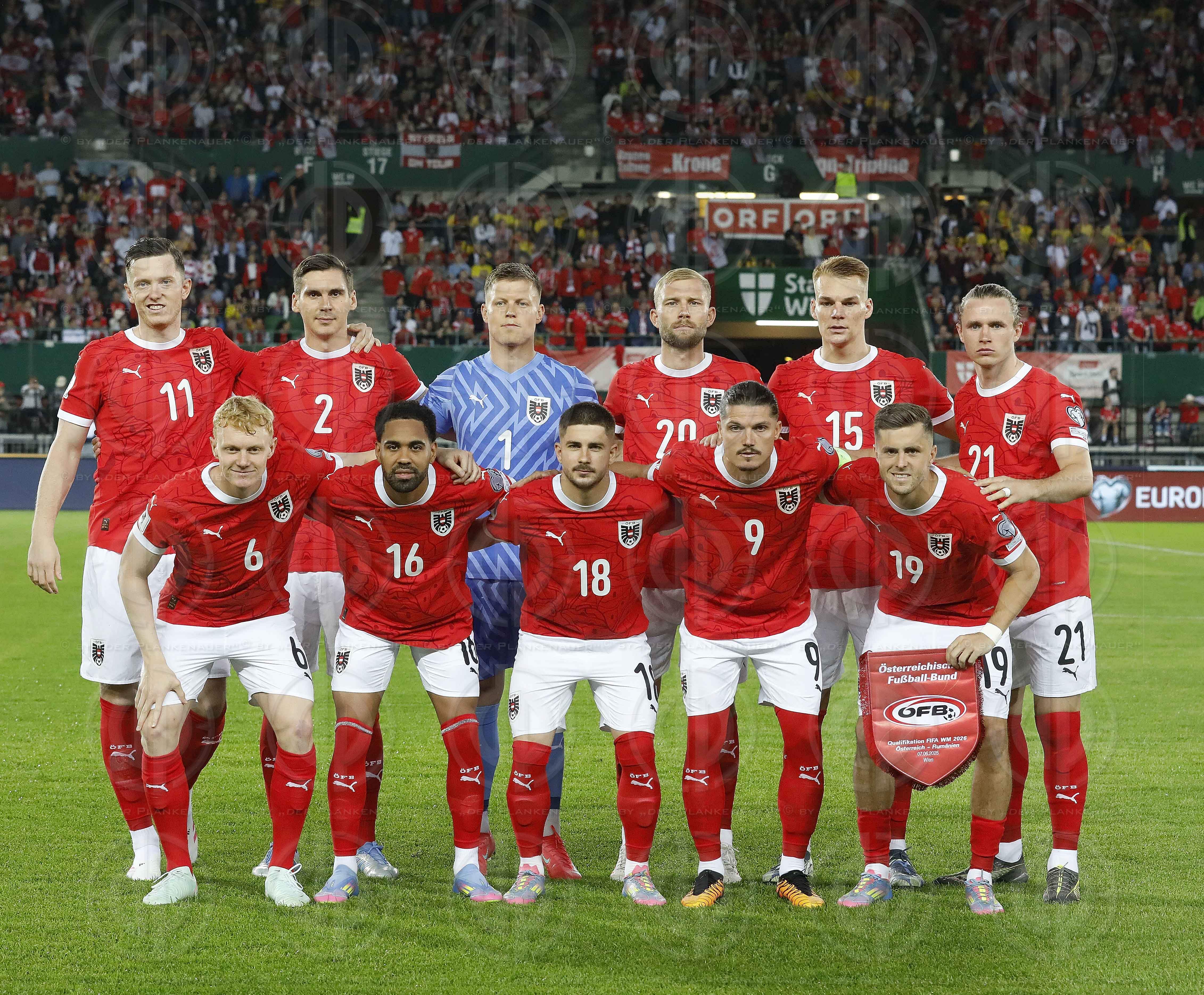 European Qualifiers 2024-2026 Österreich vs. Rumänien (2:1) am