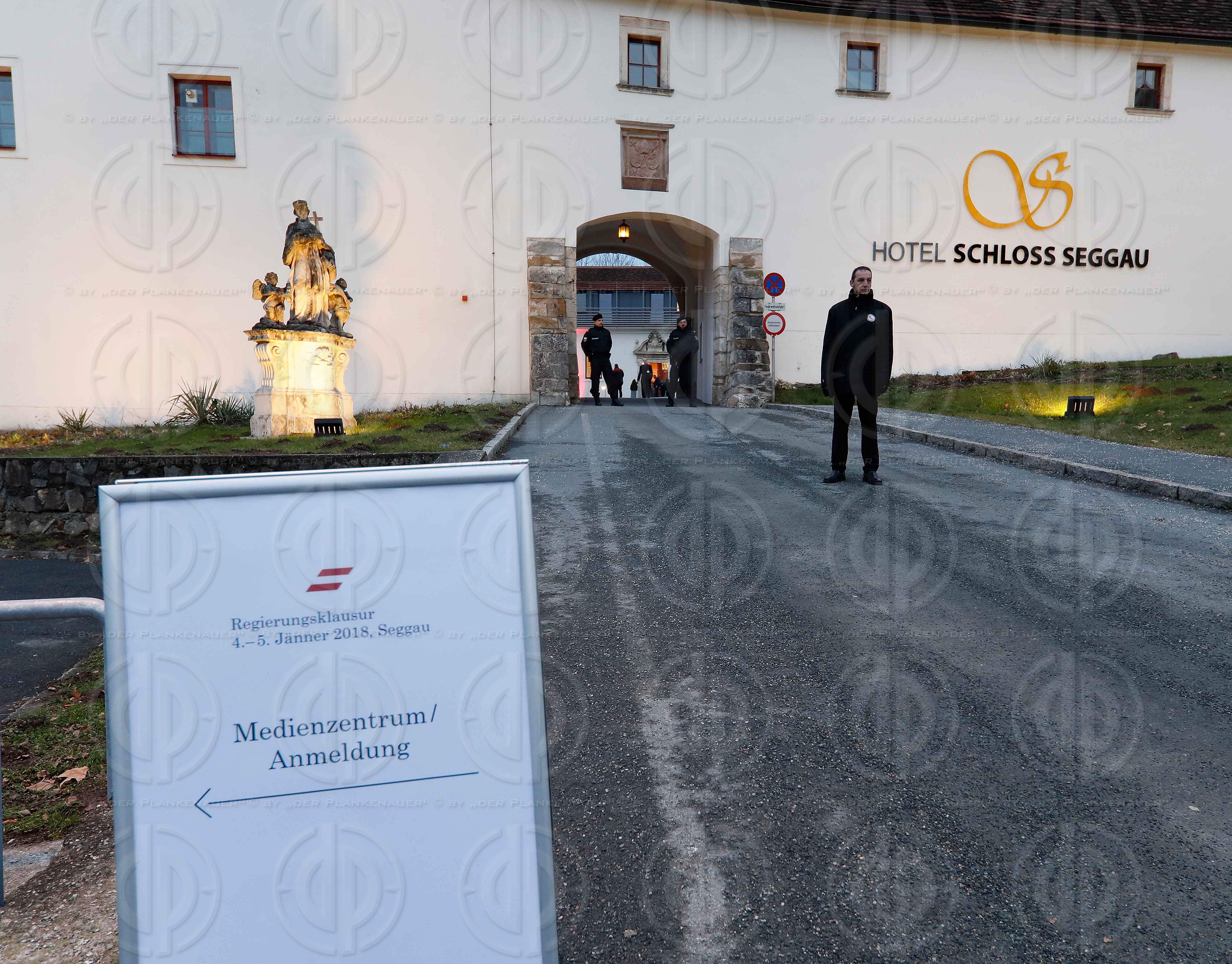 Regierungsklausur im Schloss Seggau/Stmk.