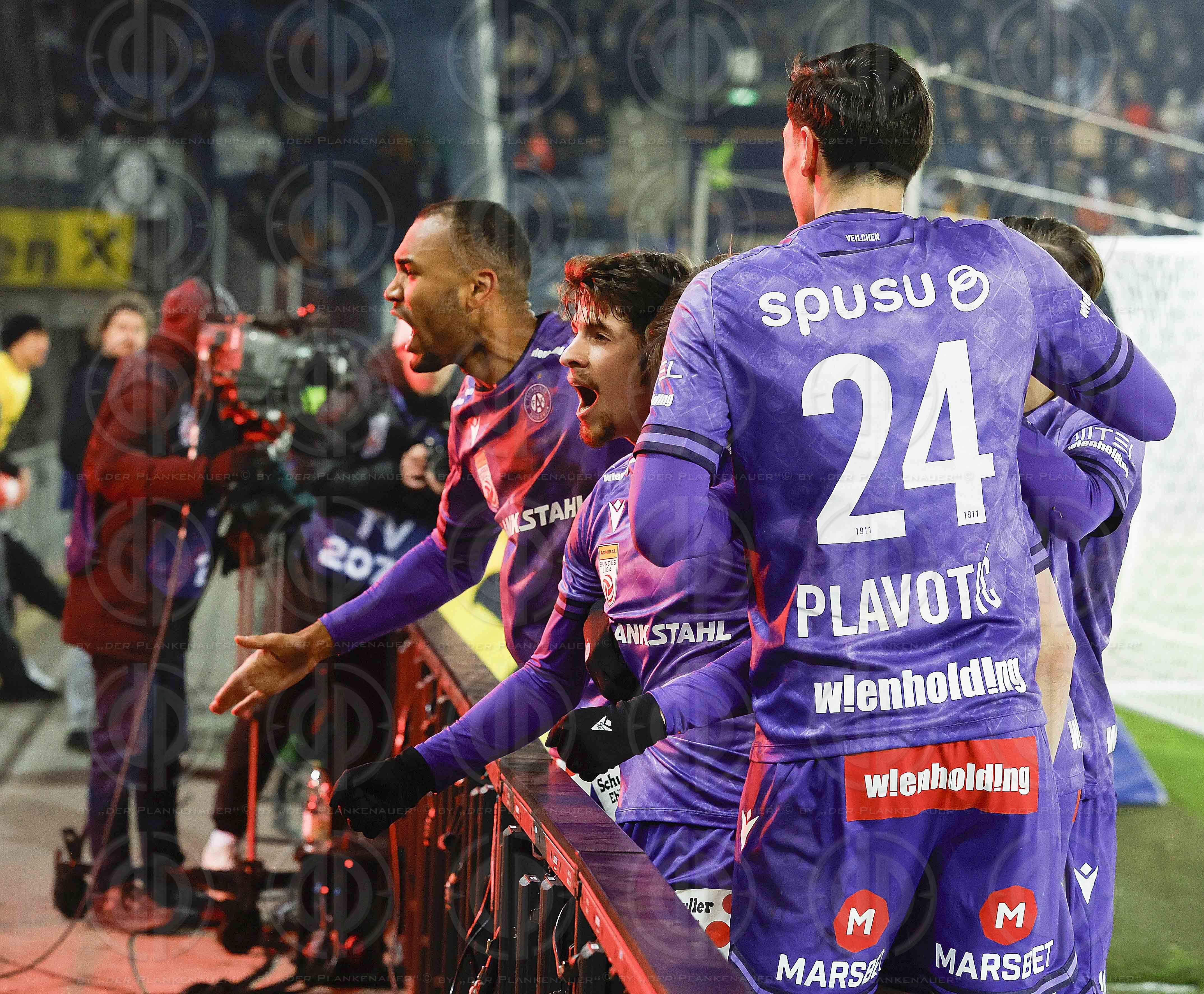 SK Sturm vs. FK Austria Wien (2:2) am 07.02.2025