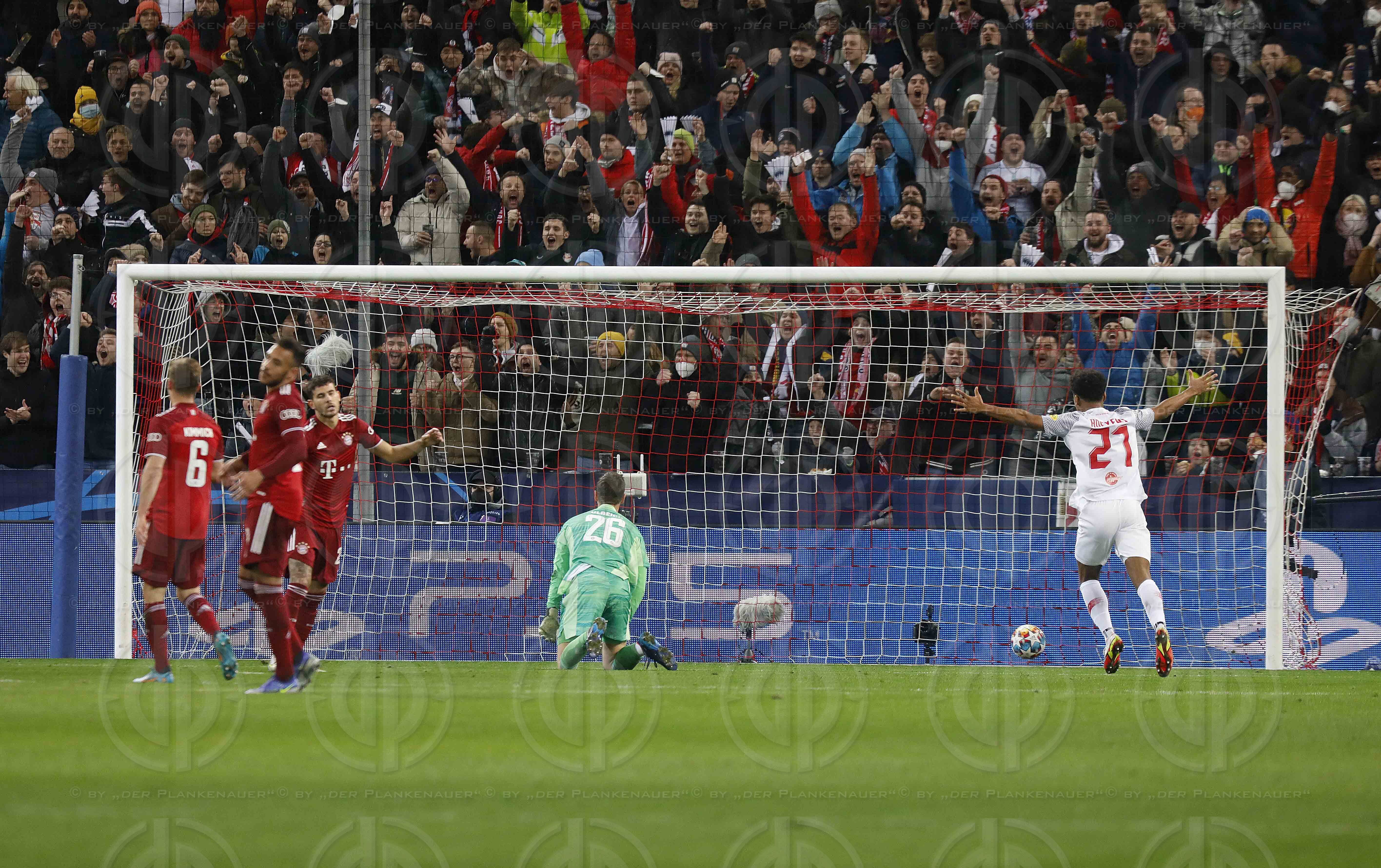 Champions League FC Salzburg vs. Bayern München (1:1) am 16.02.