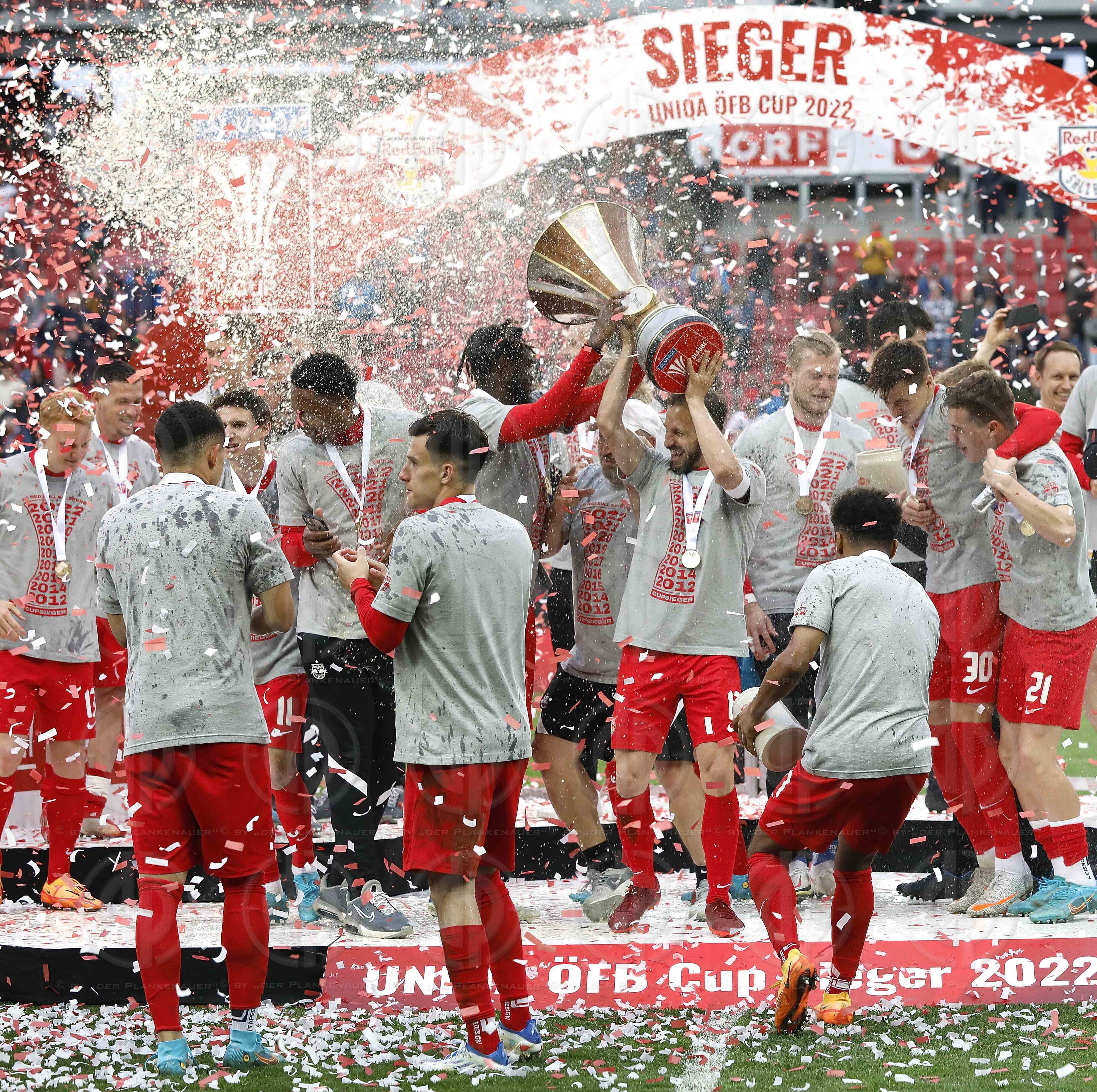 Cup Finale Red Bull Salzburg vs. SV Ried (3:0) am 01.05.2022