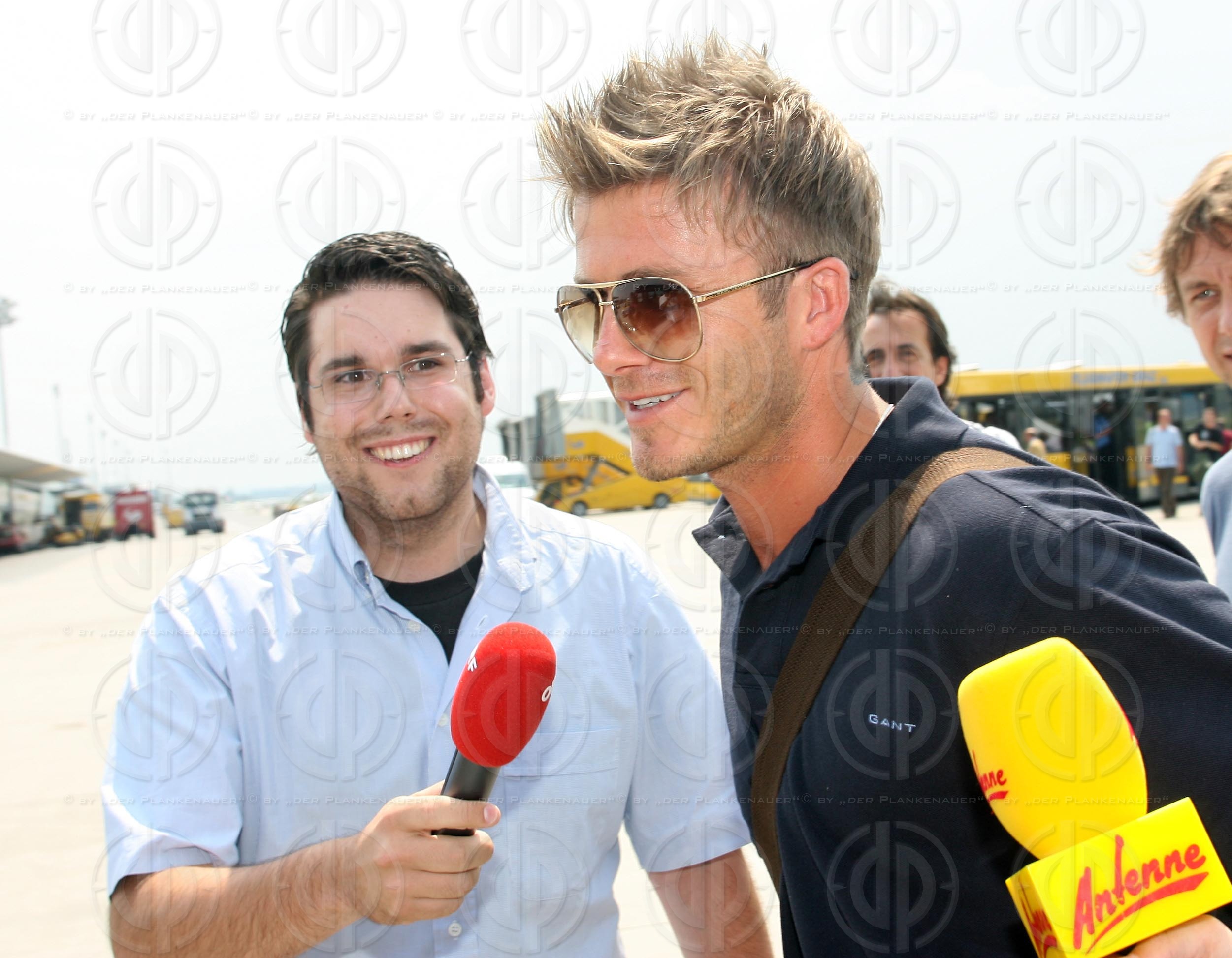 Ankunft Real Madrid Stars