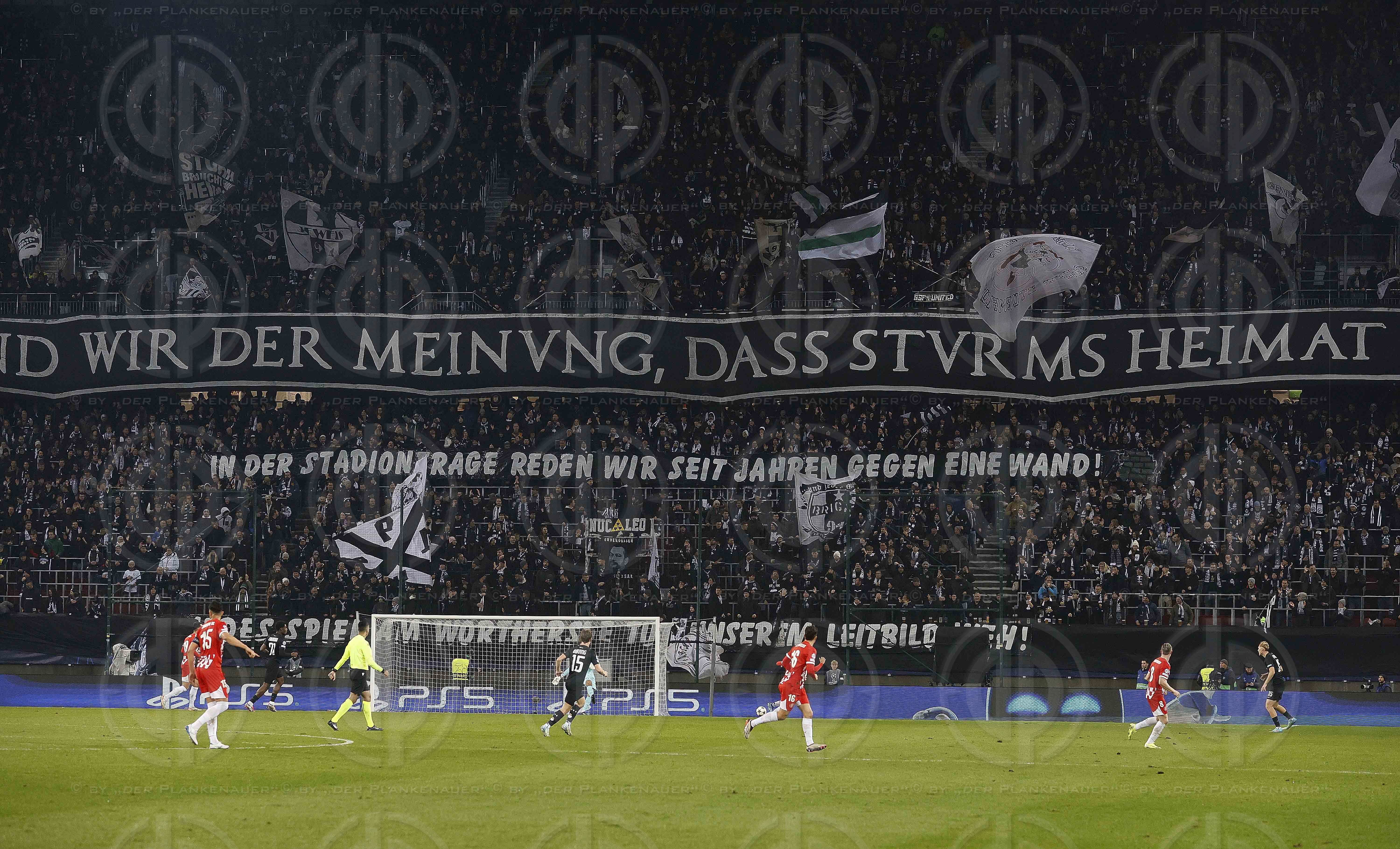 UEFA Champions League SK  Sturm vs. Girona (1:0) in Klagenfurt a