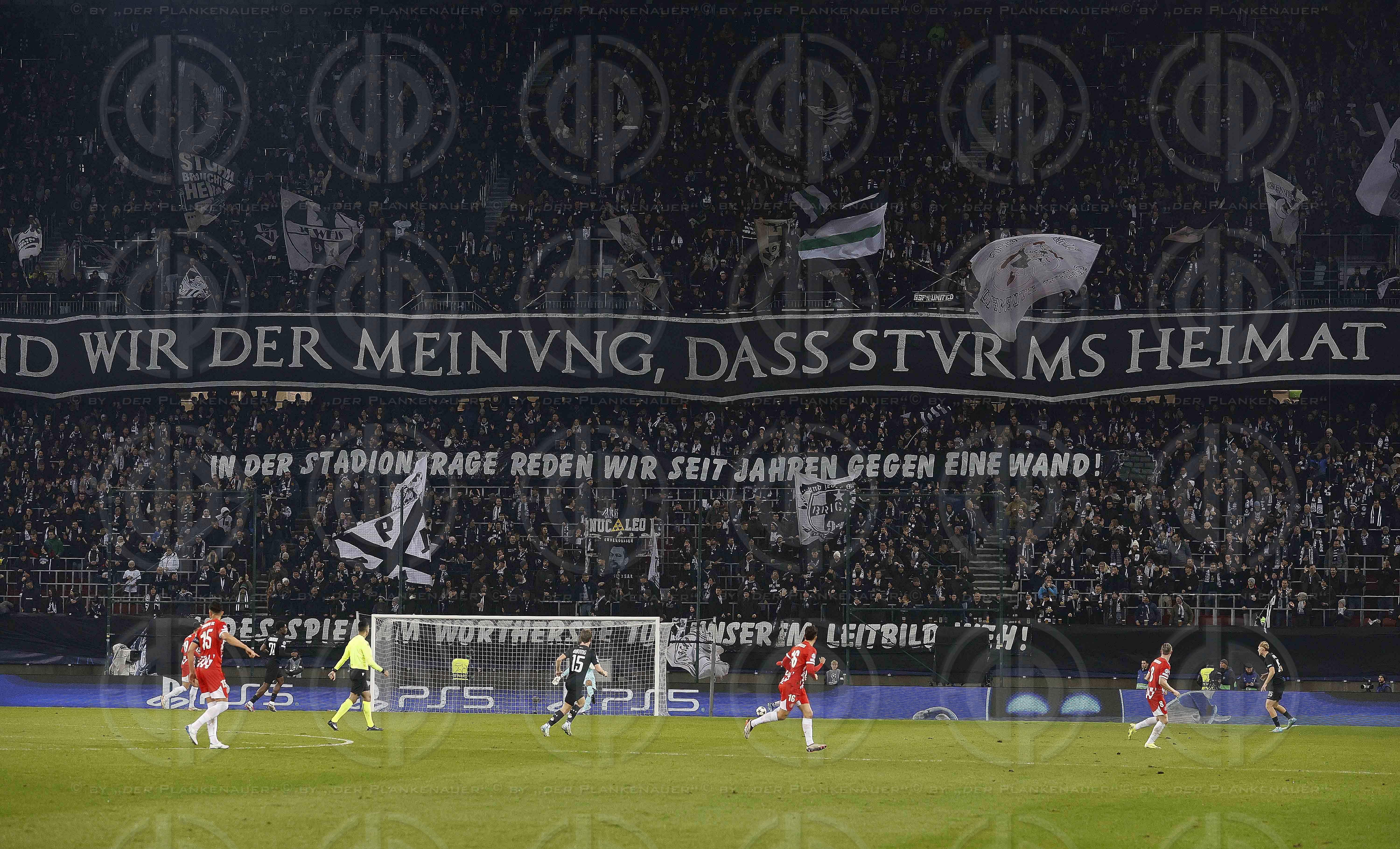 UEFA Champions League SK  Sturm vs. Girona (1:0) in Klagenfurt a