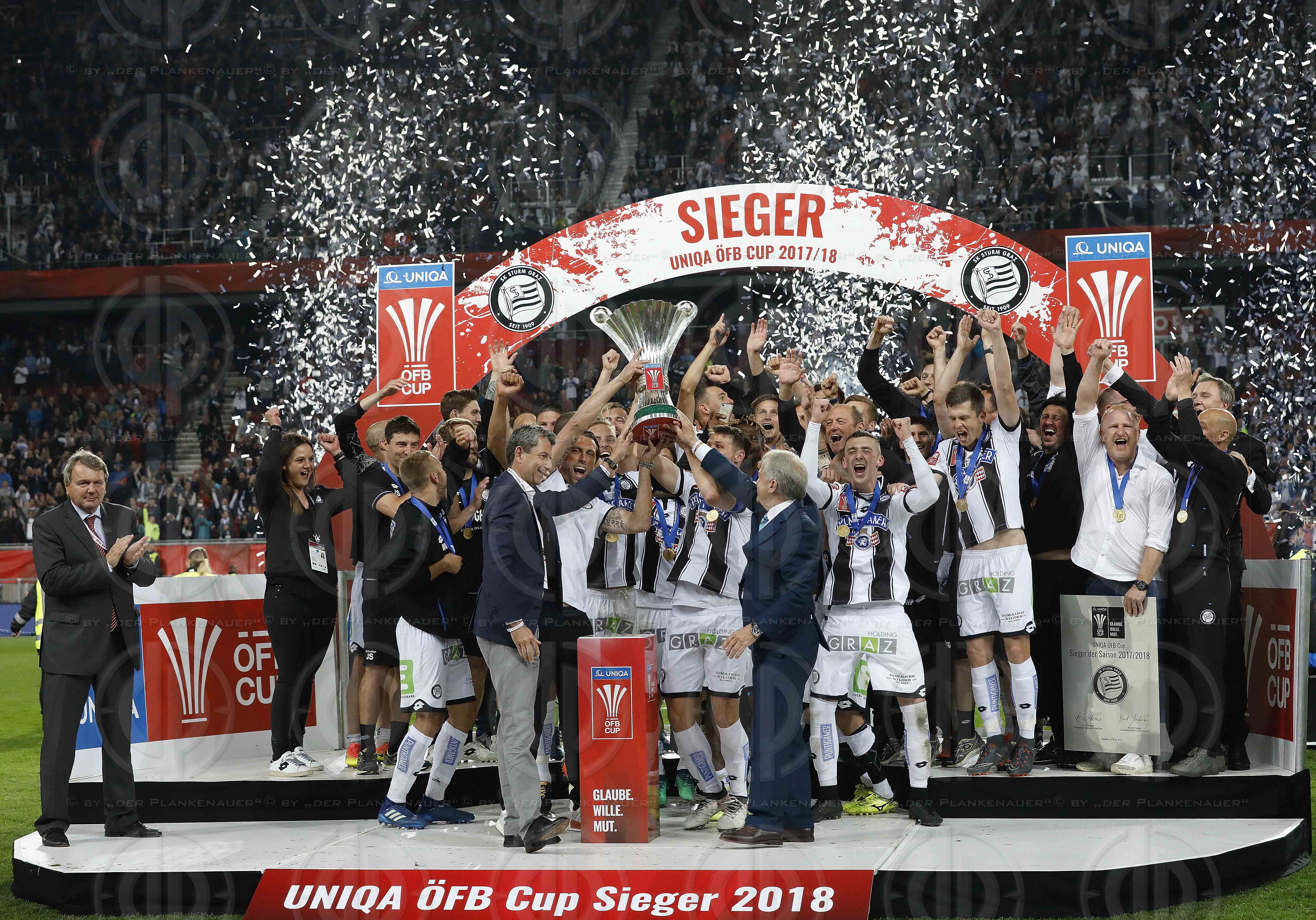 OEFB Cup Finale SK Sturm vs. FC Salzburg (1:0)