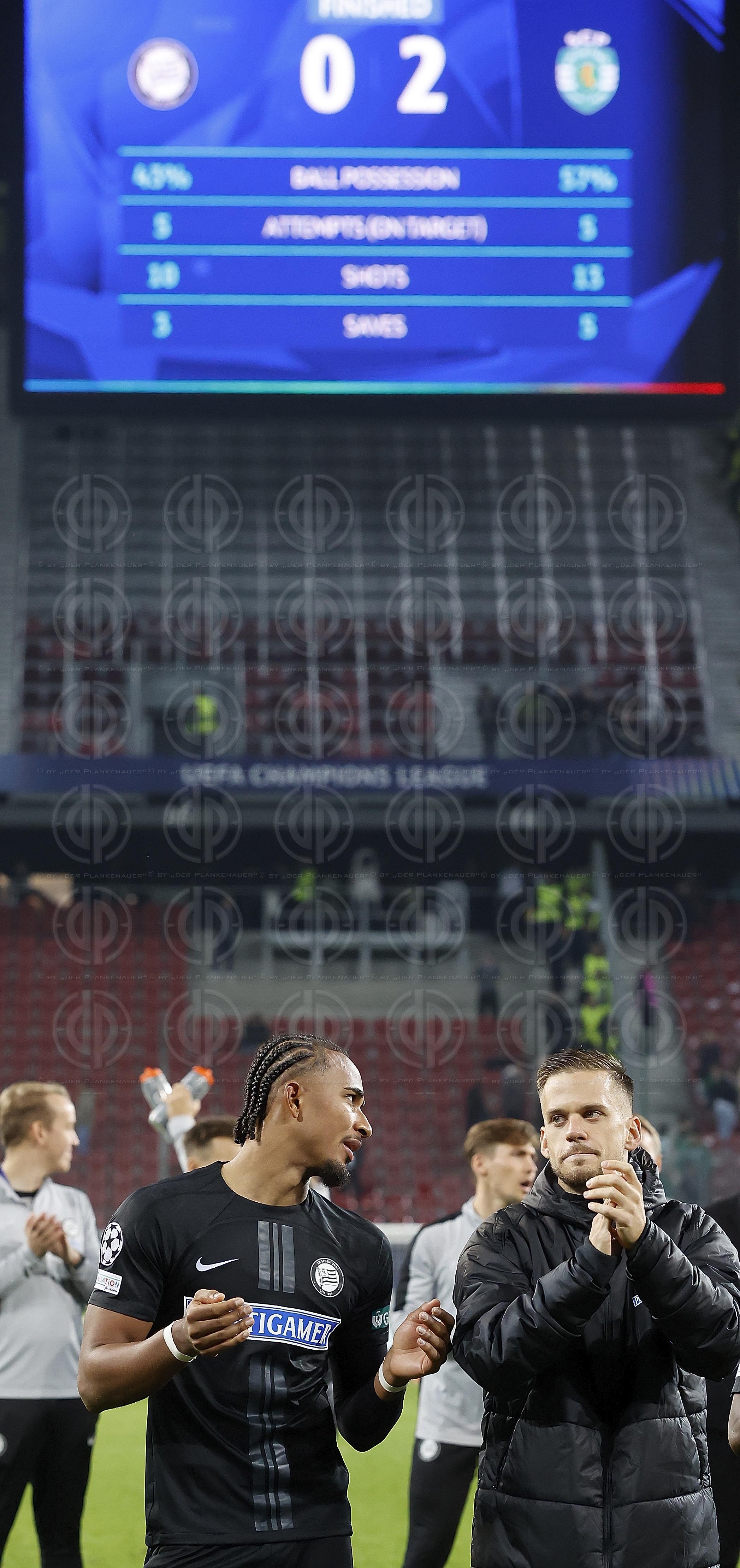 UEFA Champions League SK  Sturm vs. Sporting Lissabon (0:2) in K