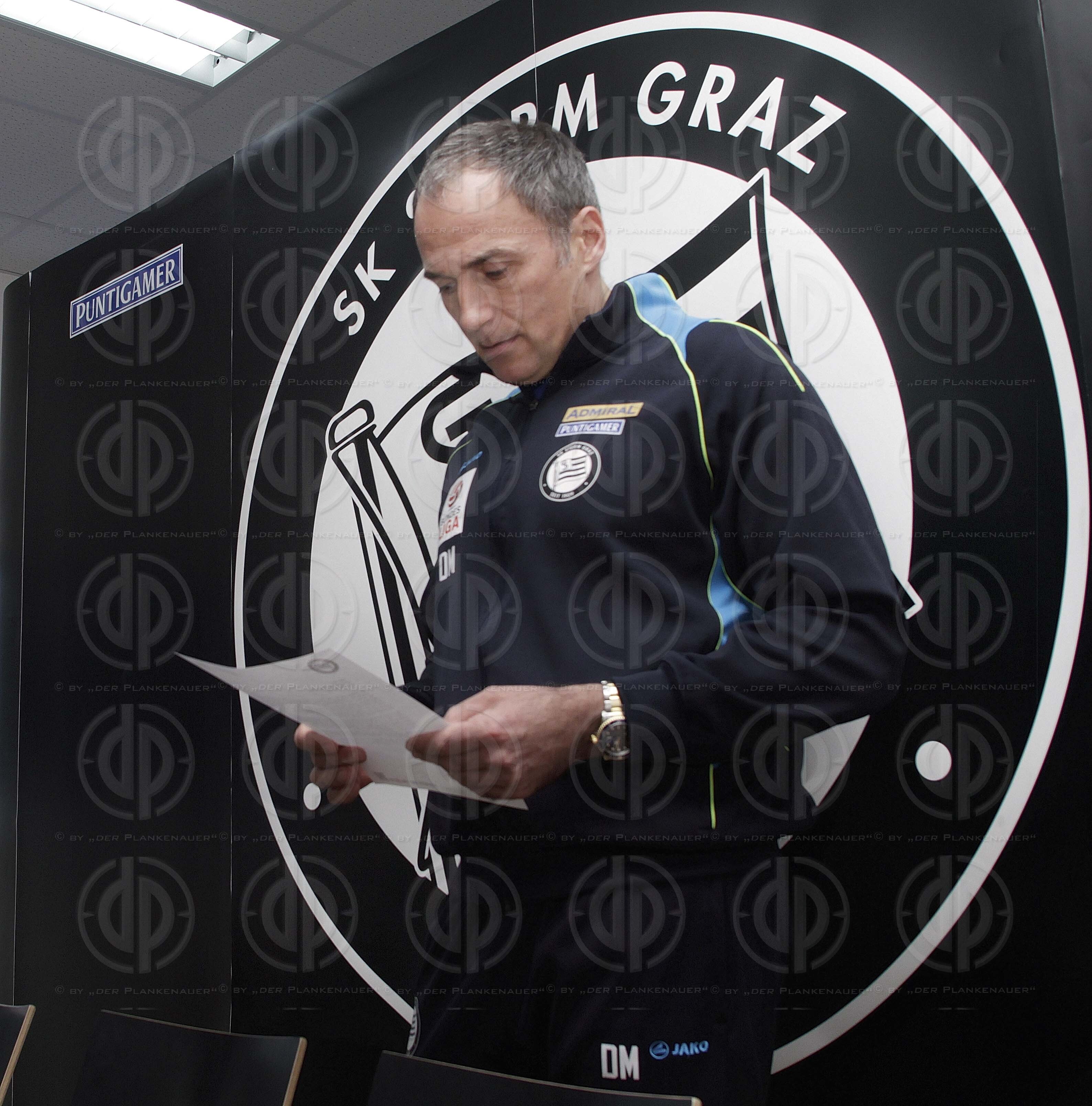 SK Sturm Pressekonferenz