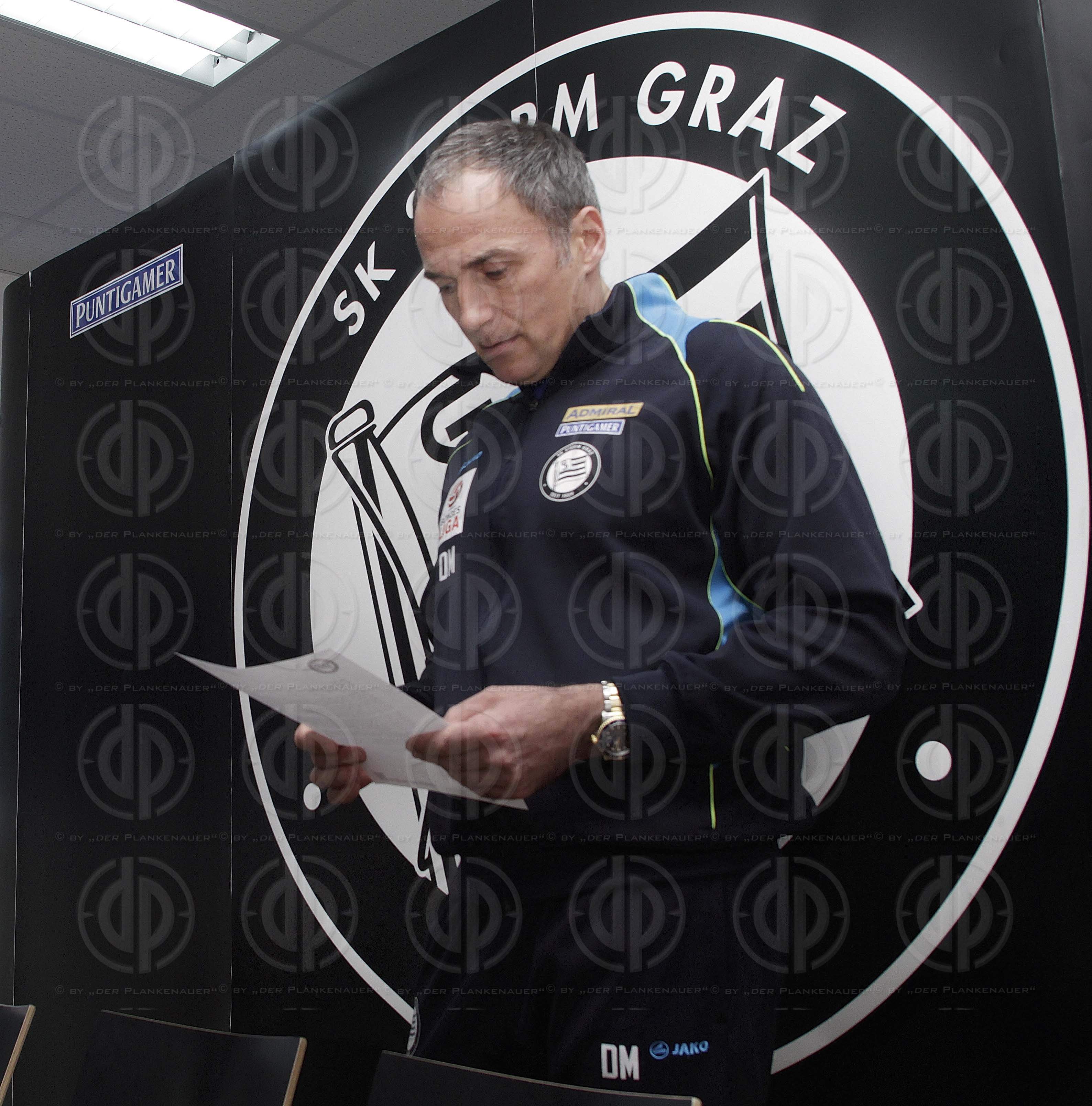 SK Sturm Pressekonferenz