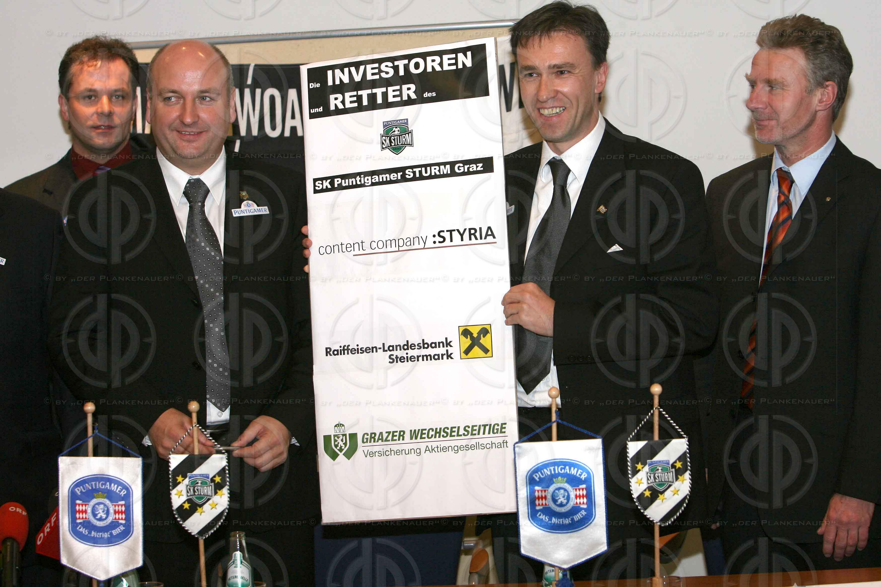 PK nach Ausgleichstagsatzung SK Sturm