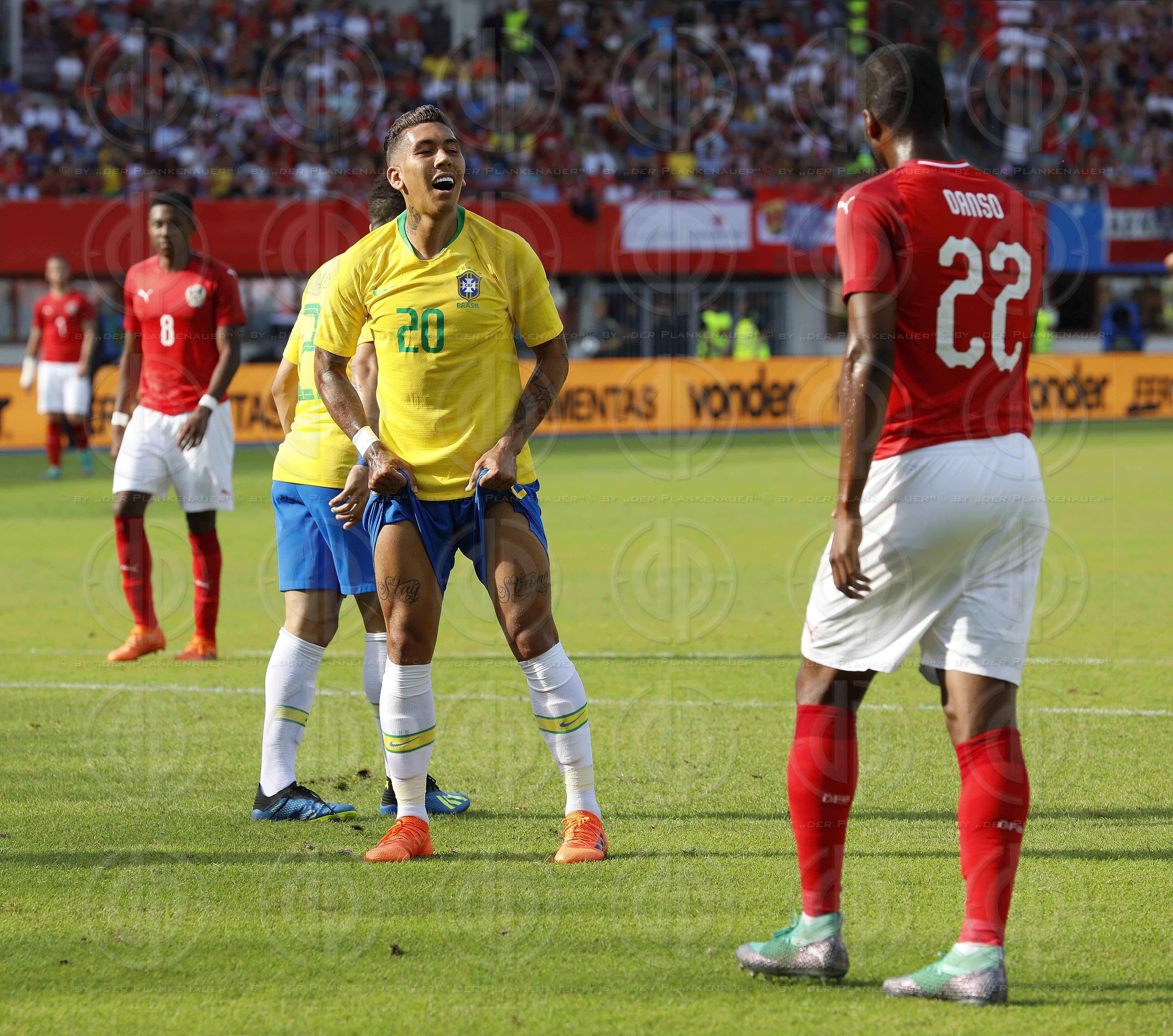 Laenderspiel Oesterreich vs. Brasilien (0:3)
