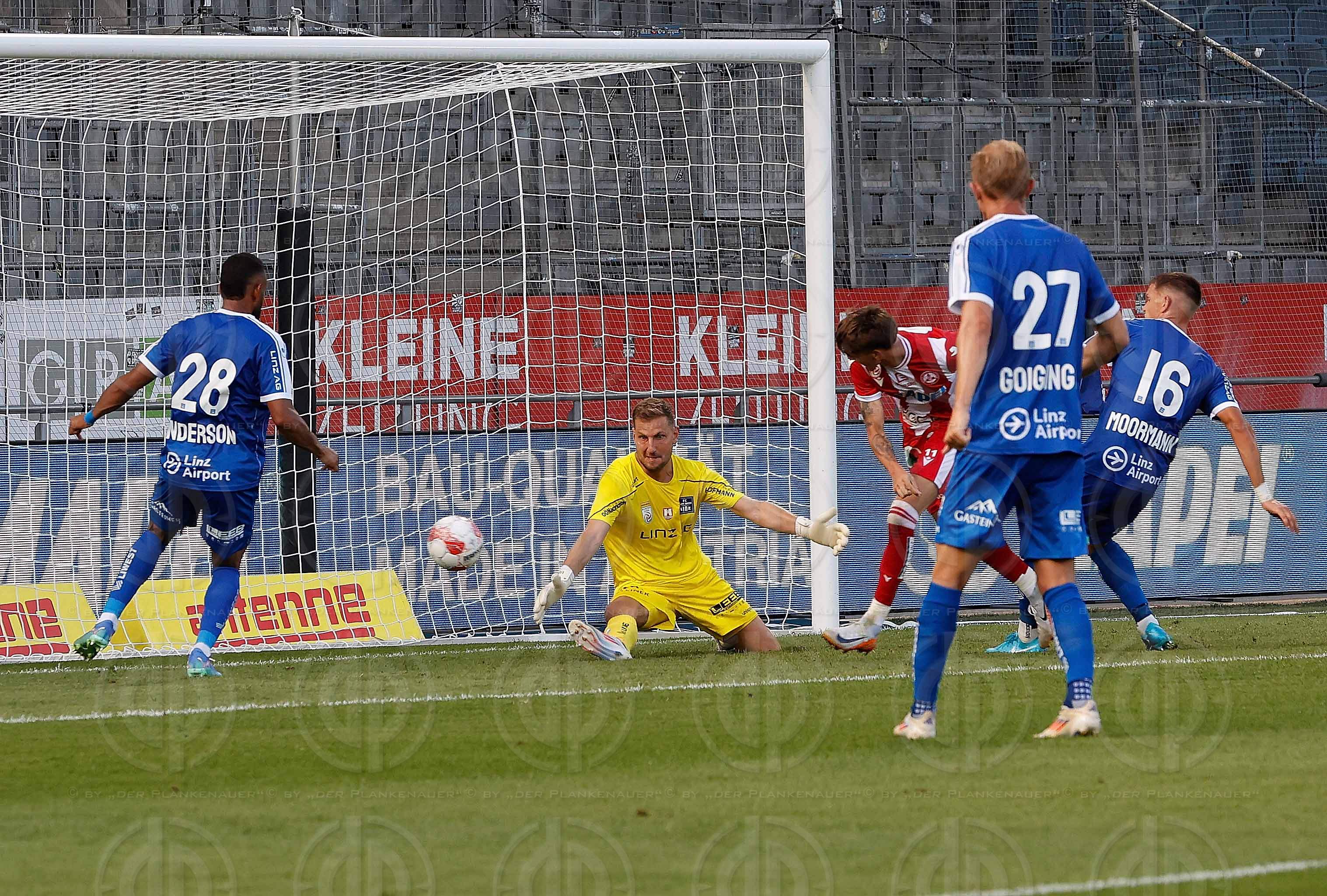 GAK 1902 vs. FC Blau Weiß Linz (2:2) am 17.08.2024