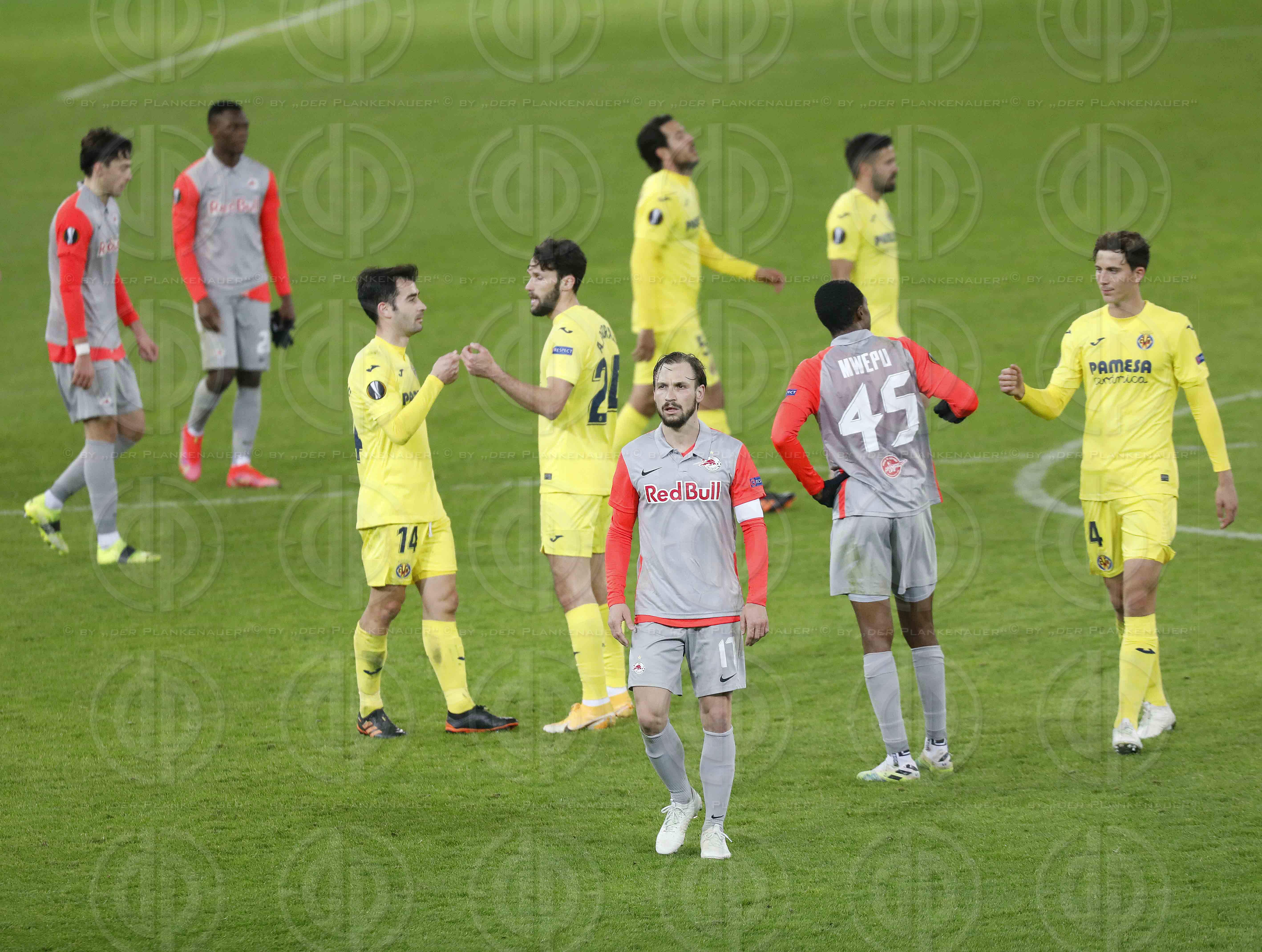 Europa League FC Salzburg vs. Villareal CF (0:2) am 18.02.2021