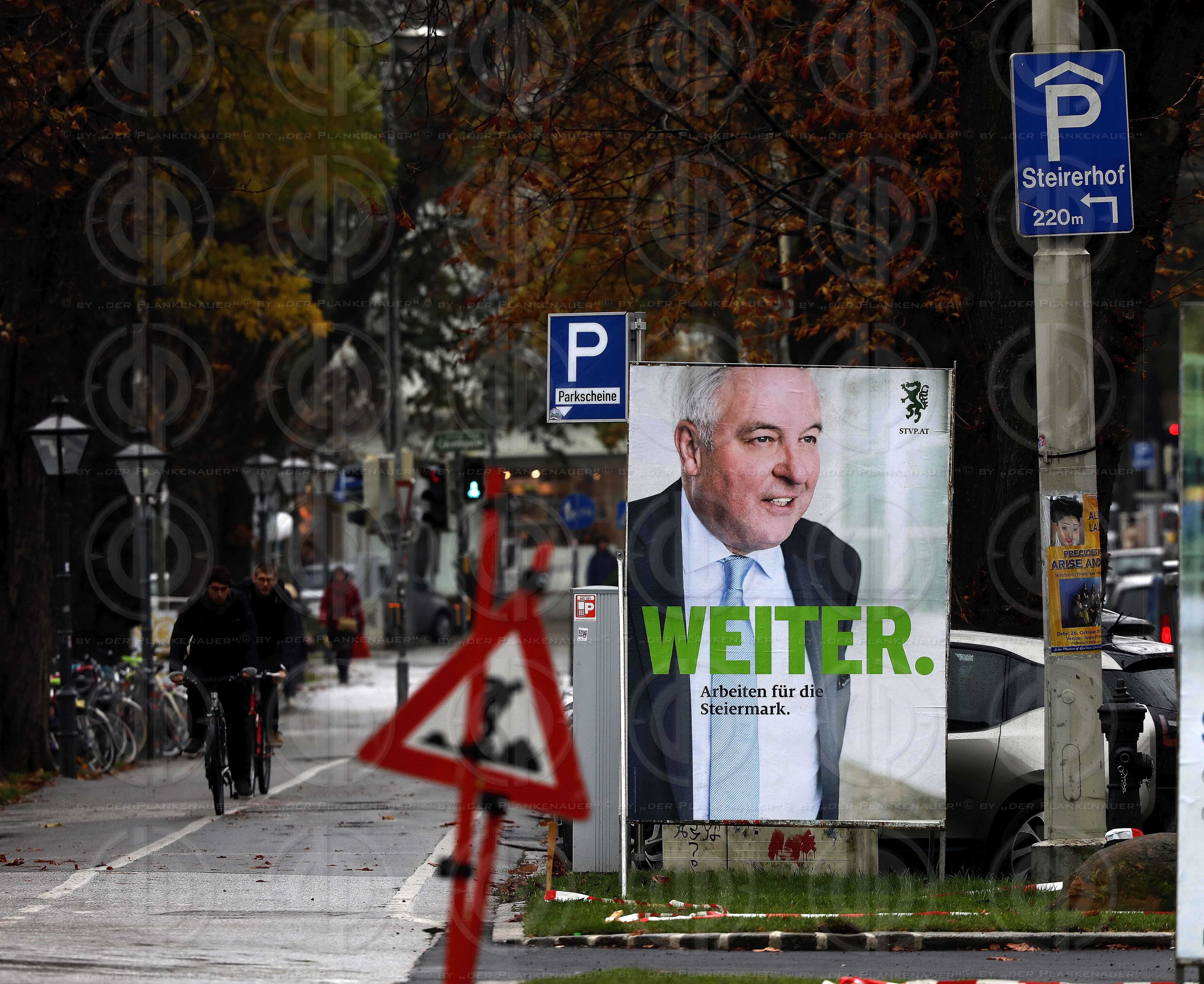 LTWahl19 Steiermark - Wahlplakate