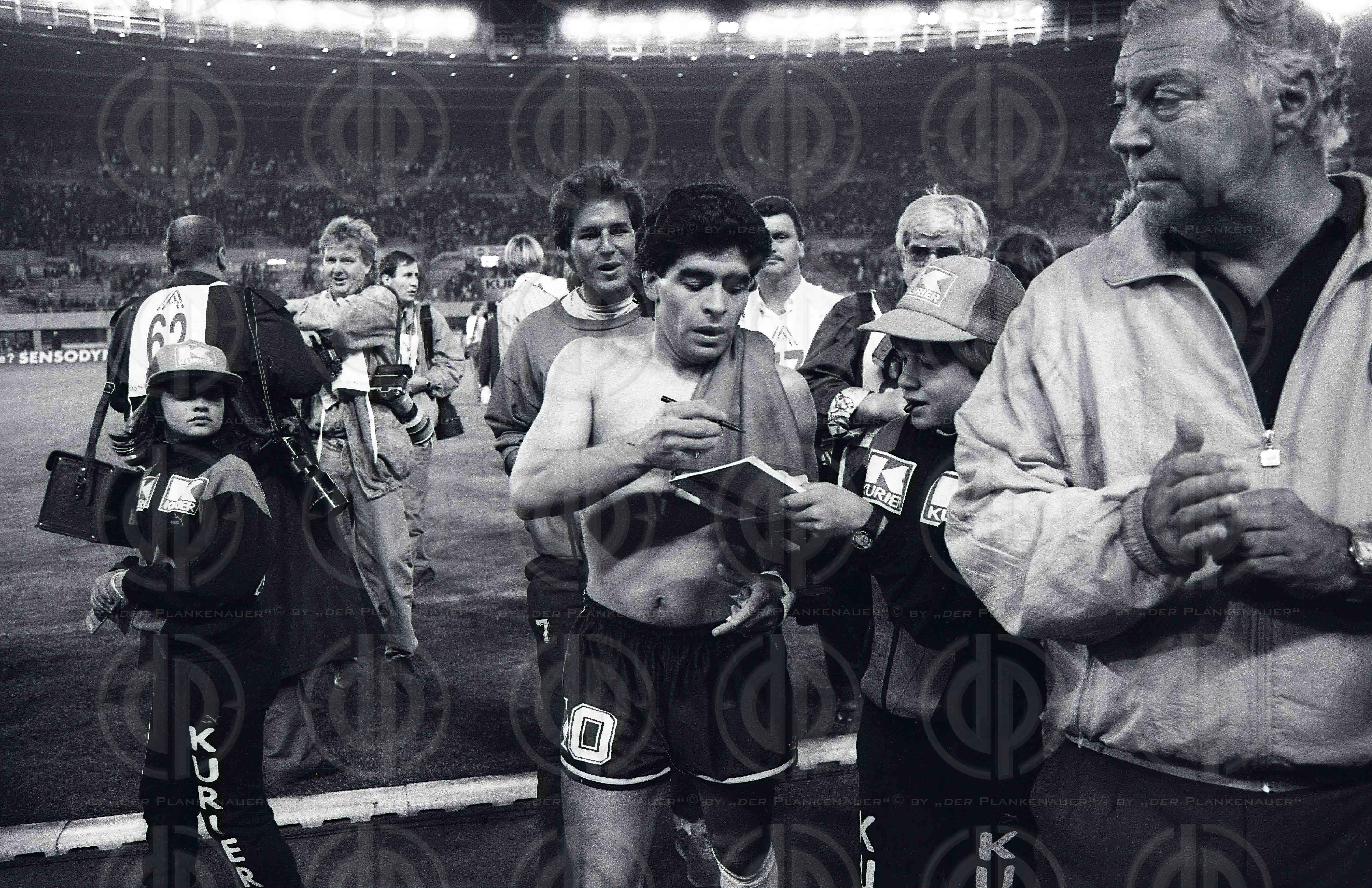 Länderspiel Österreich vs. Argentinien am 03.05.1990