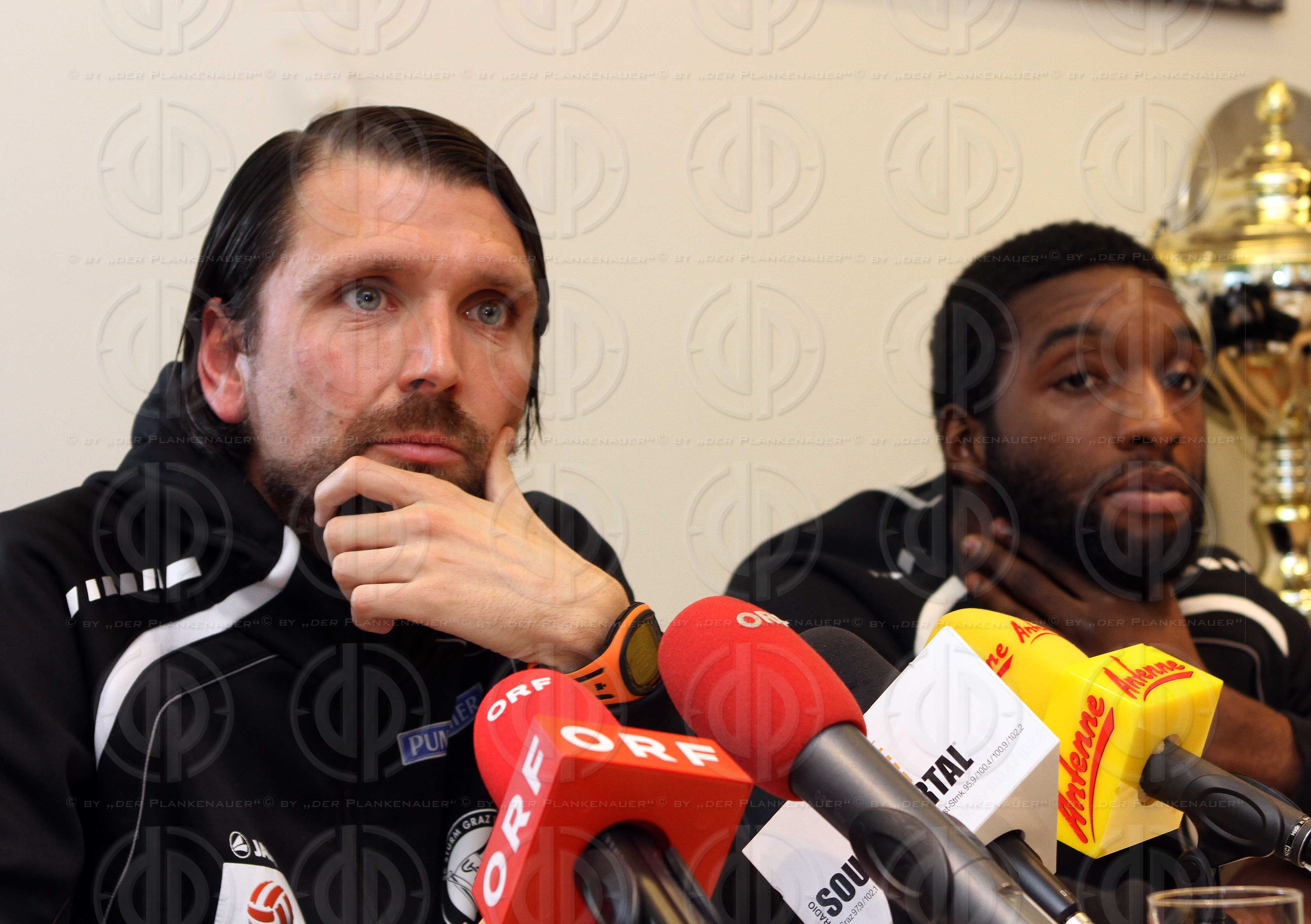 SK Sturm Pressekonferenz