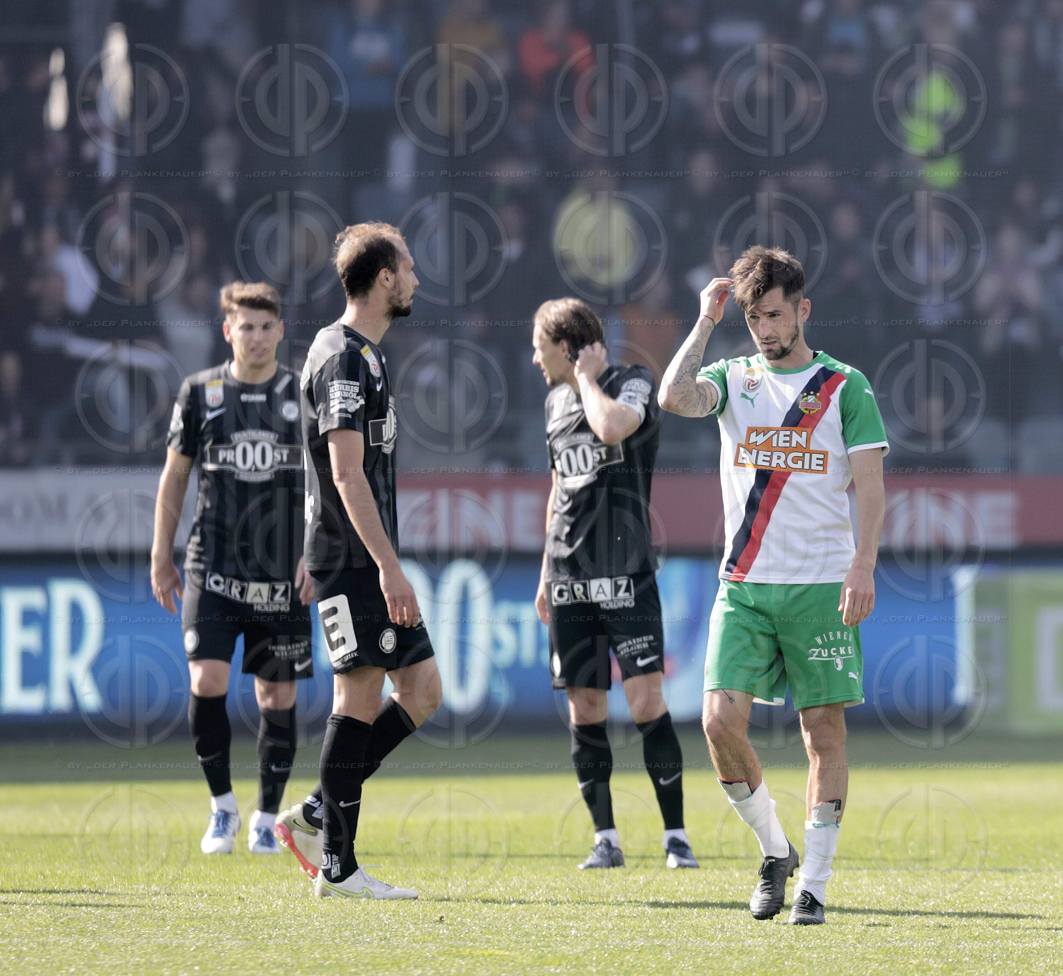 SK Sturm vs. Rapid Wien (2:1) am 17.04.2022