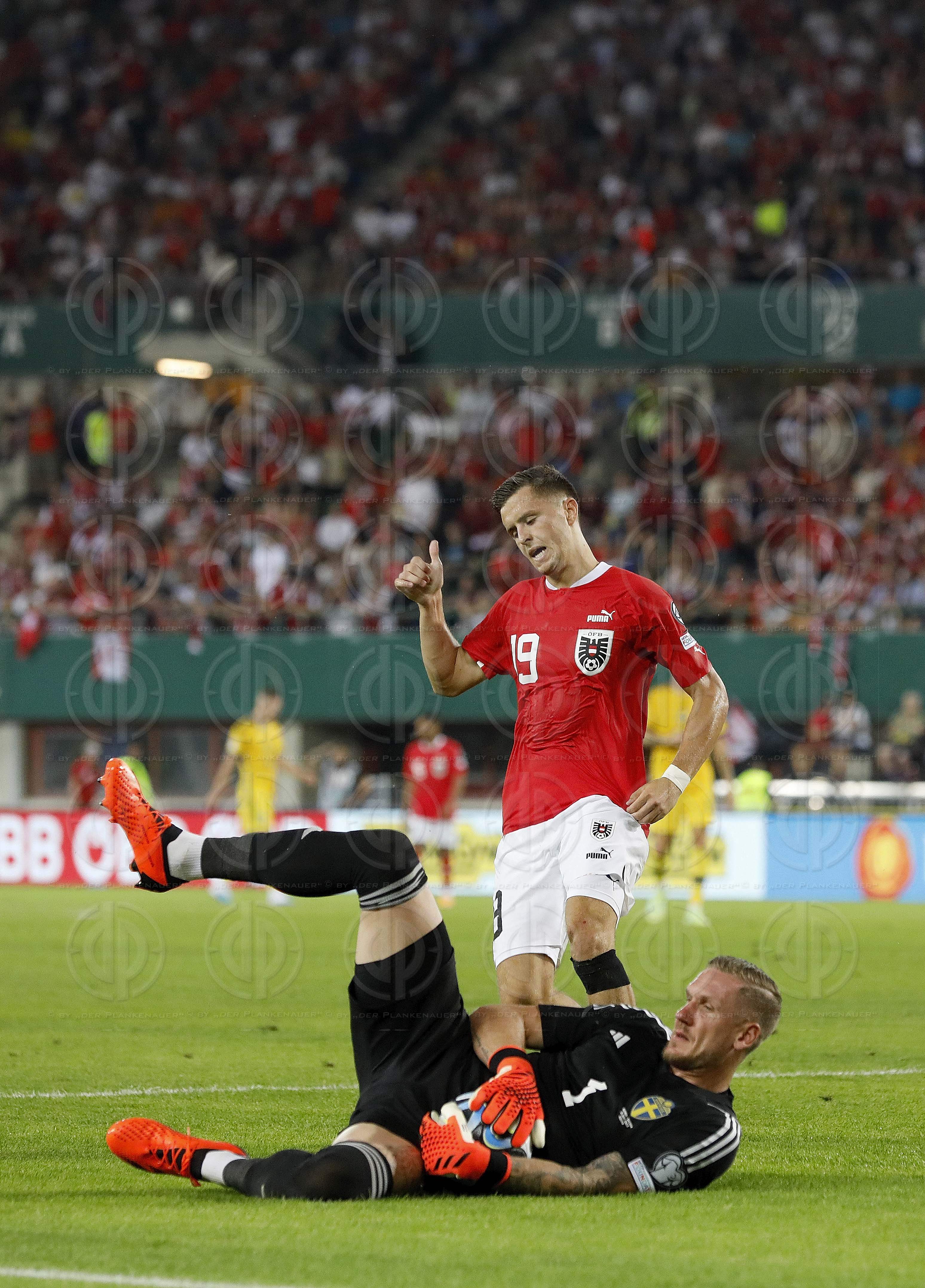 Österreich vs. Schweden (2:0) am 29.06.2023