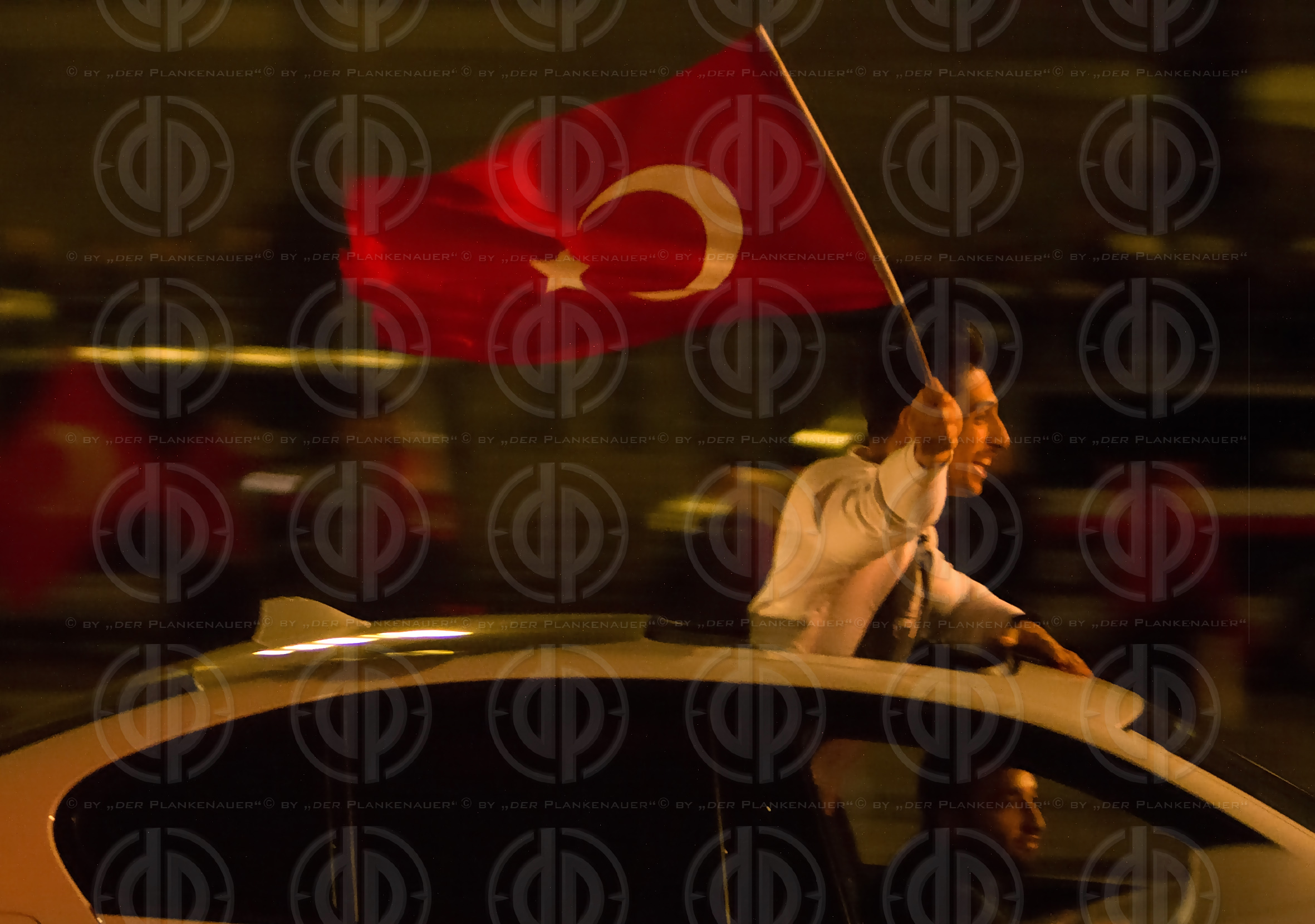 Militaerputsch Tuerkei - Demo in Wien