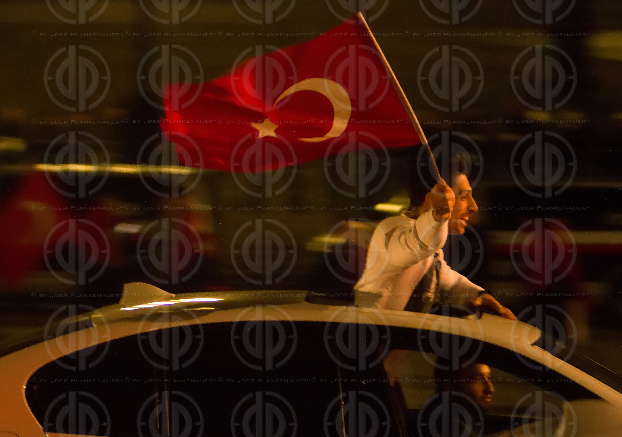 Militaerputsch Tuerkei - Demo in Wien