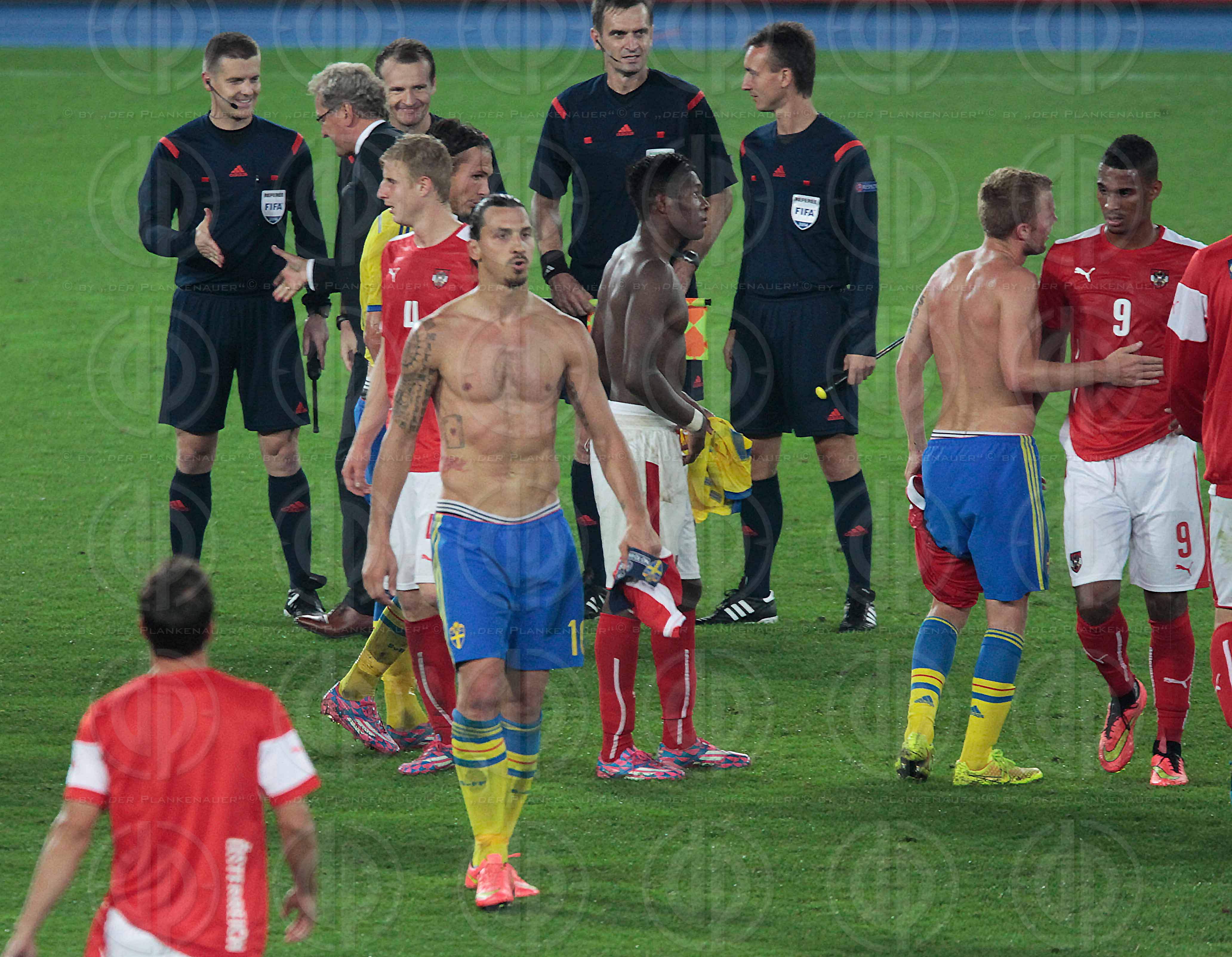 EM 2016-Qualifikationsrunde Oesterreich vs. Schweden (1:1)