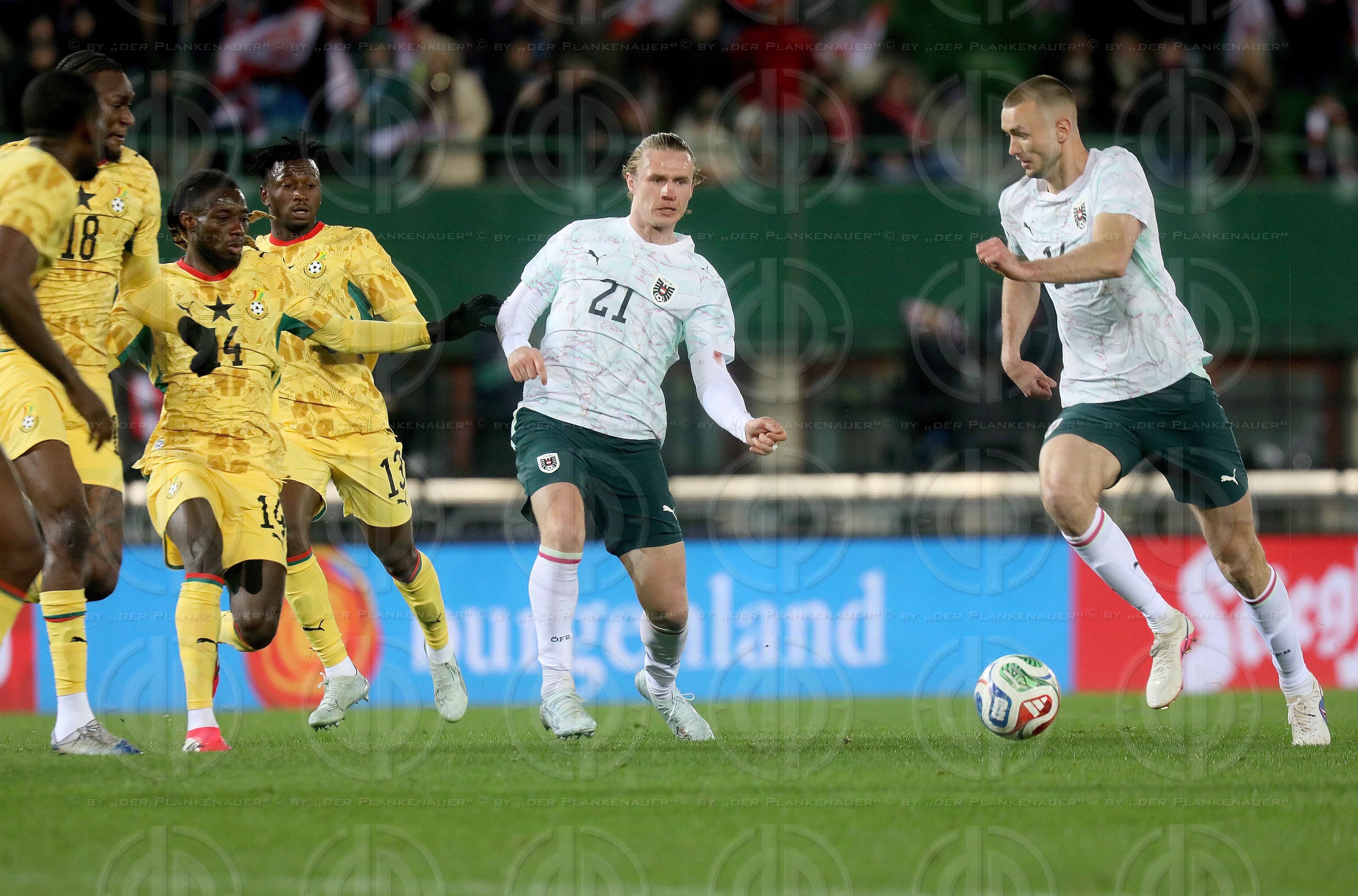 Freundschaftsspiel Österreich vs. Ghana (5:1) am 27.03.2026