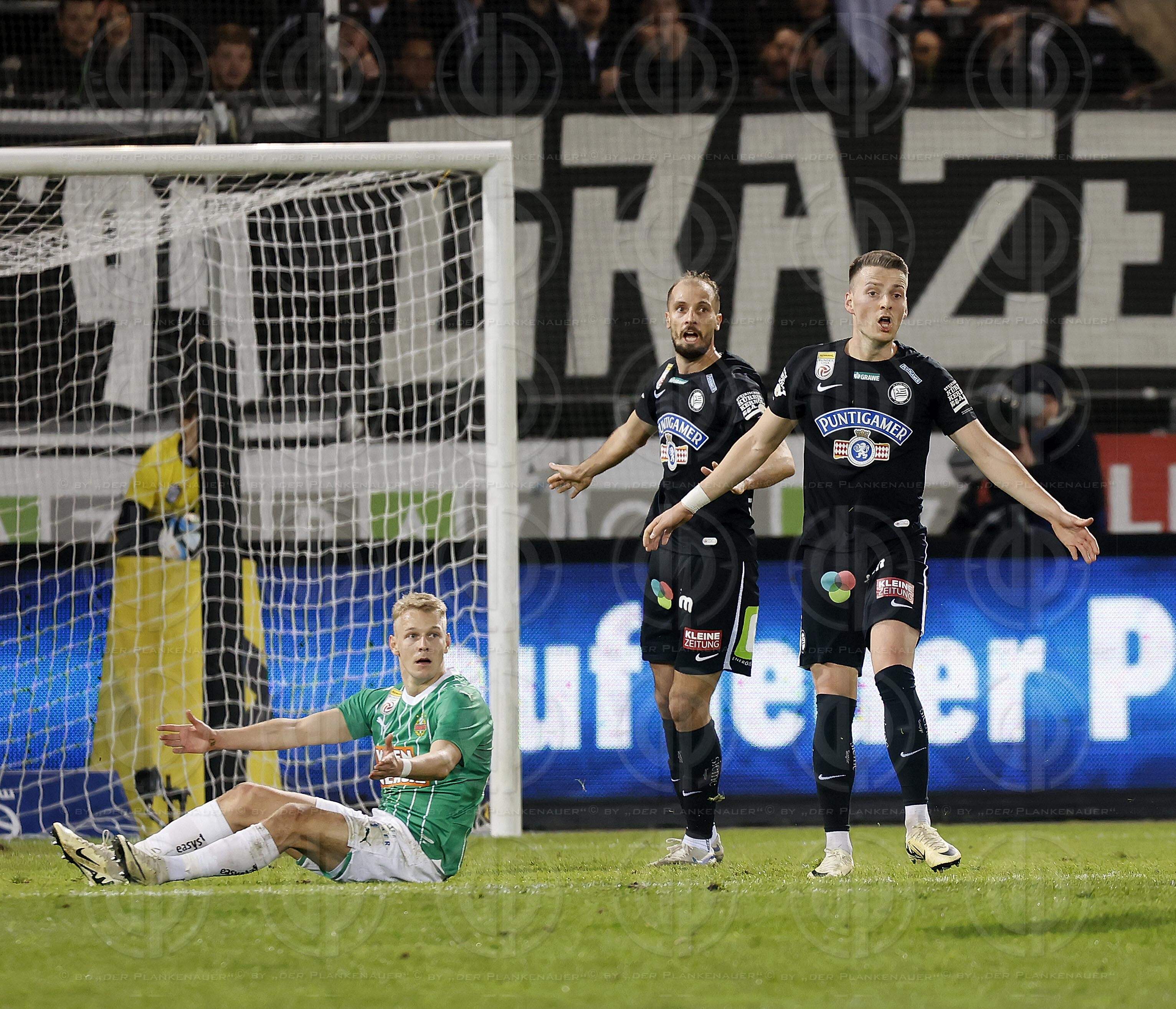 SK Sturm vs. SK Rapid (1:1) am 18.02.2024