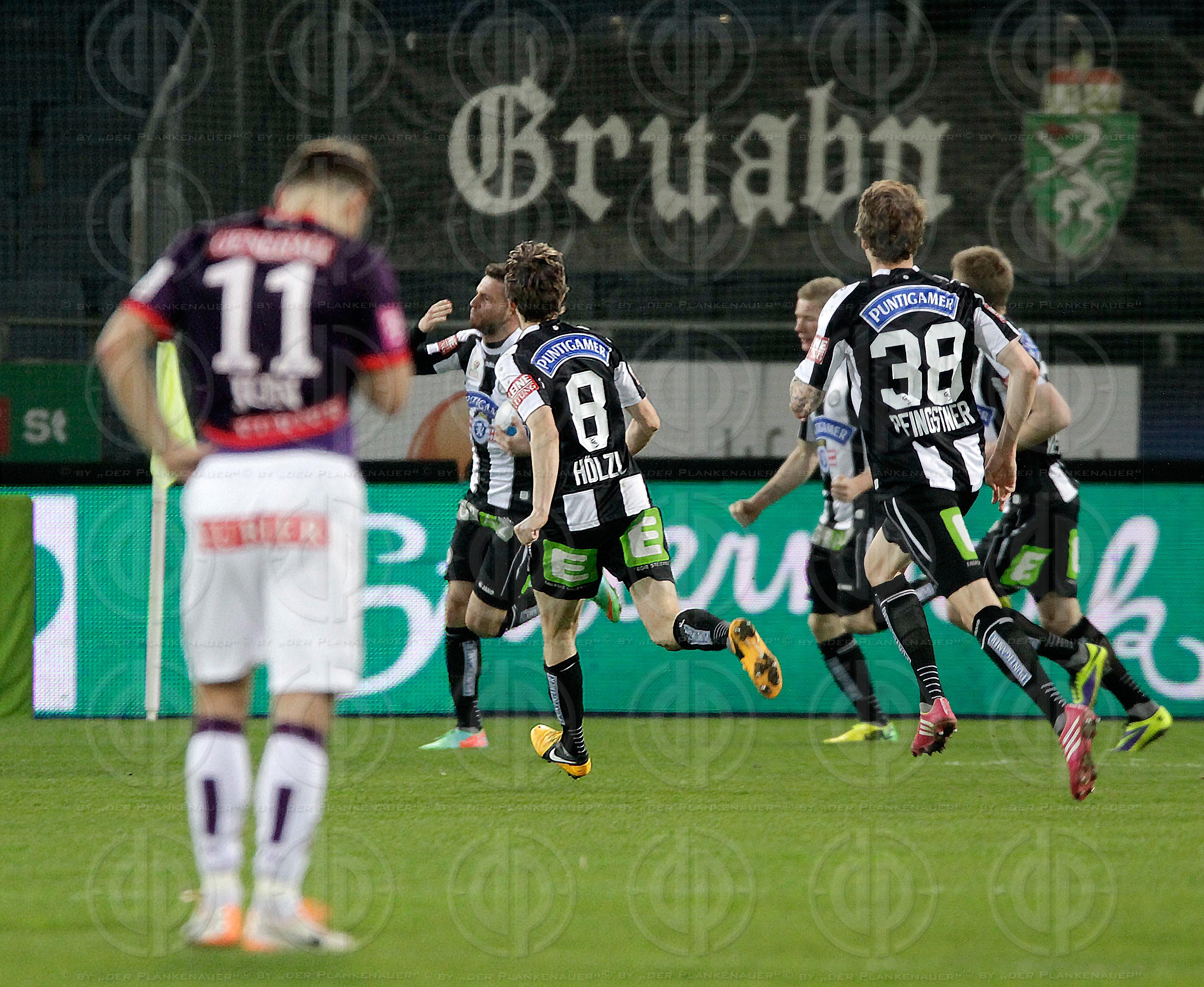 SK Sturm vs. FK Austria Wien (1:1)