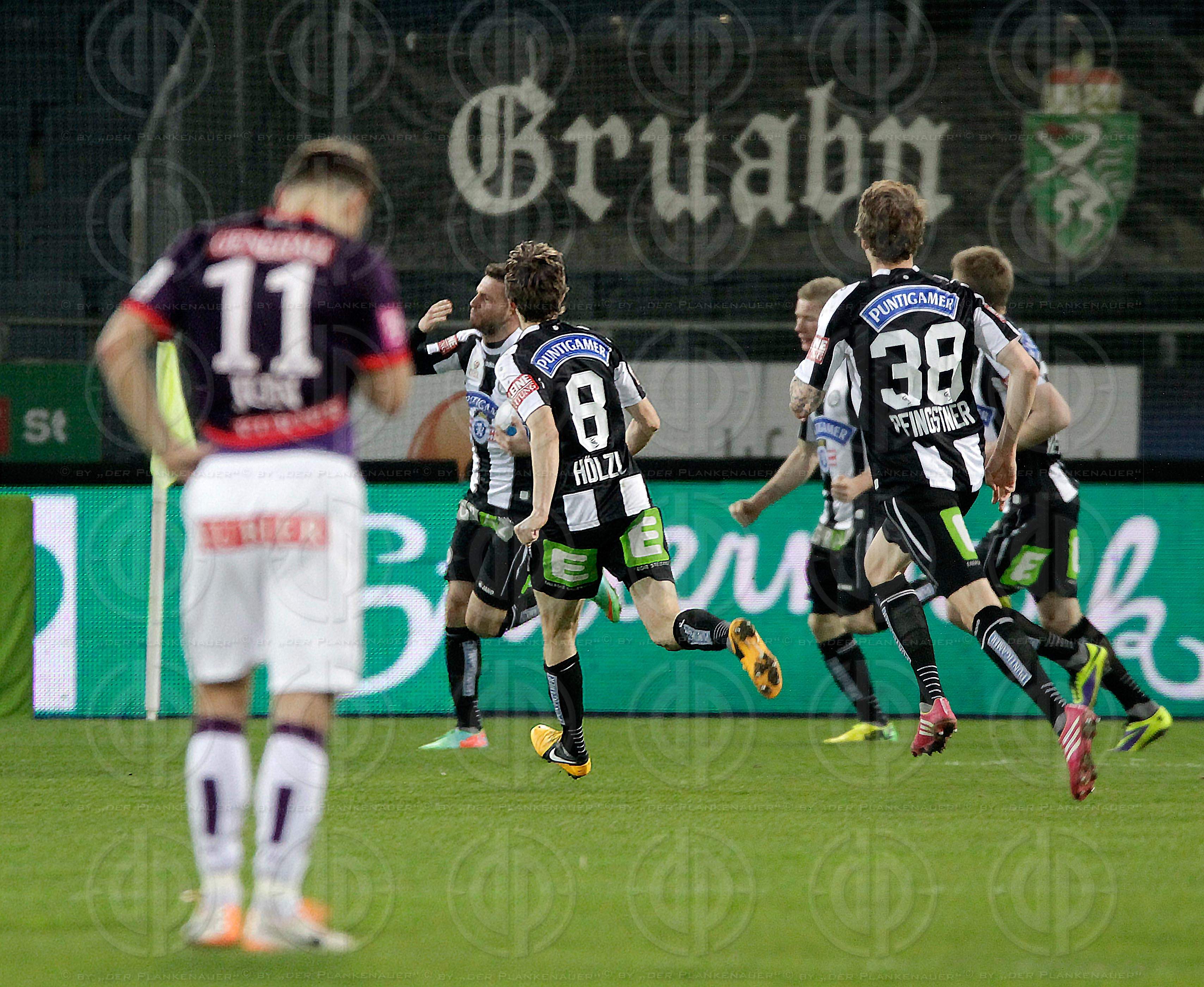 SK Sturm vs. FK Austria Wien (1:1)