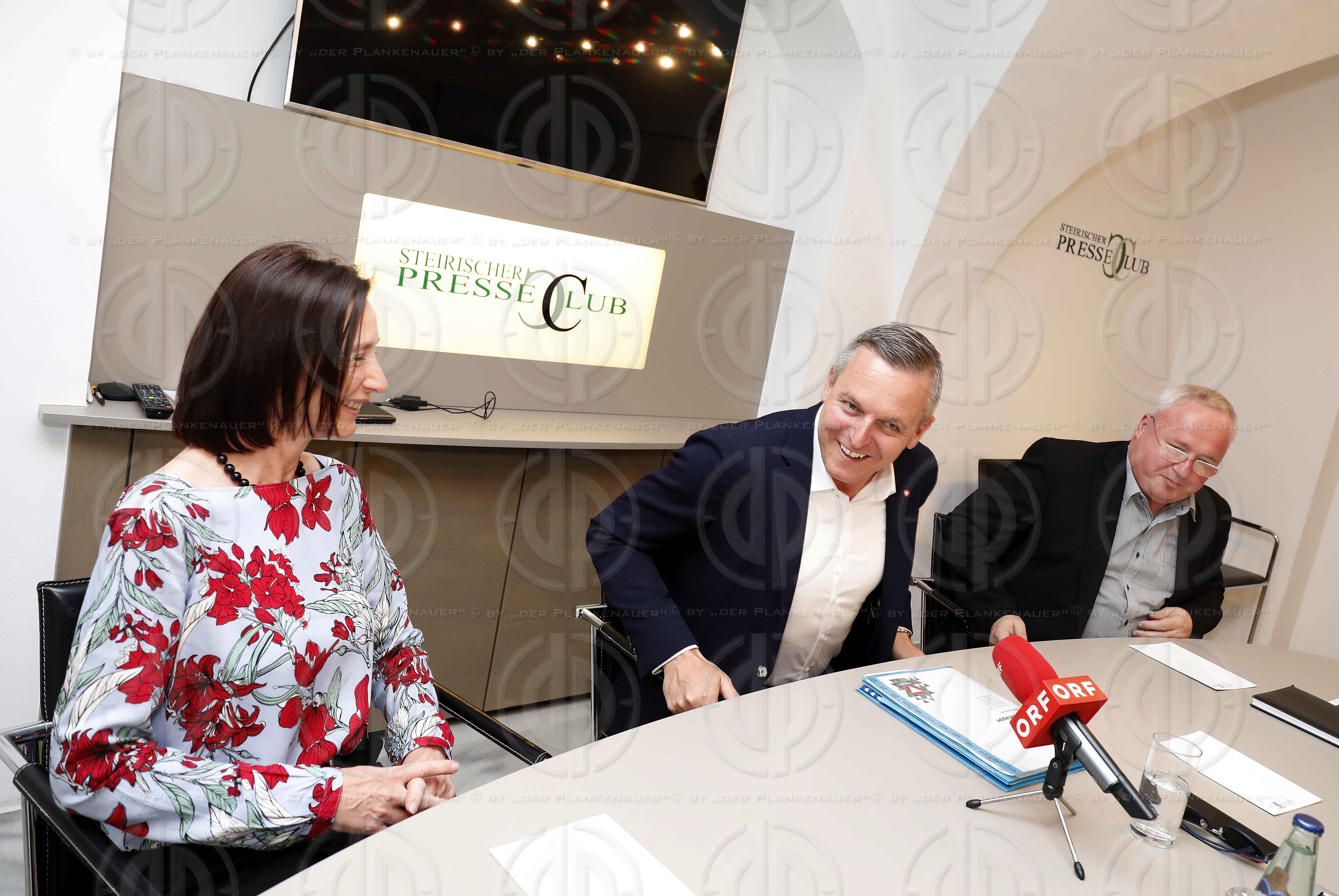 BMin. Mario KUNASEK im steir. Presseclub