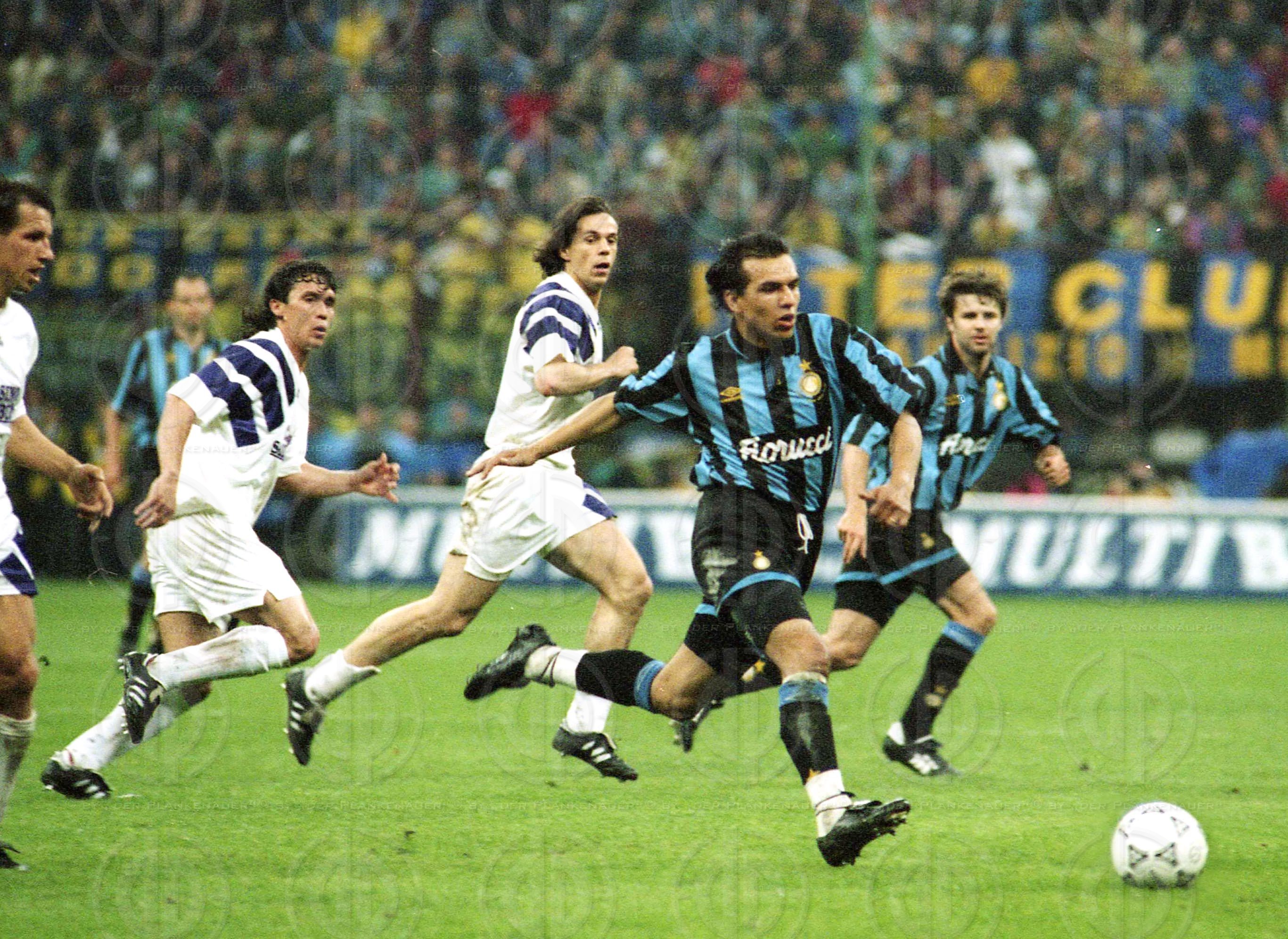 Uefa-Cup Finale Inter Mailand vs. Casino Austria Salzburg