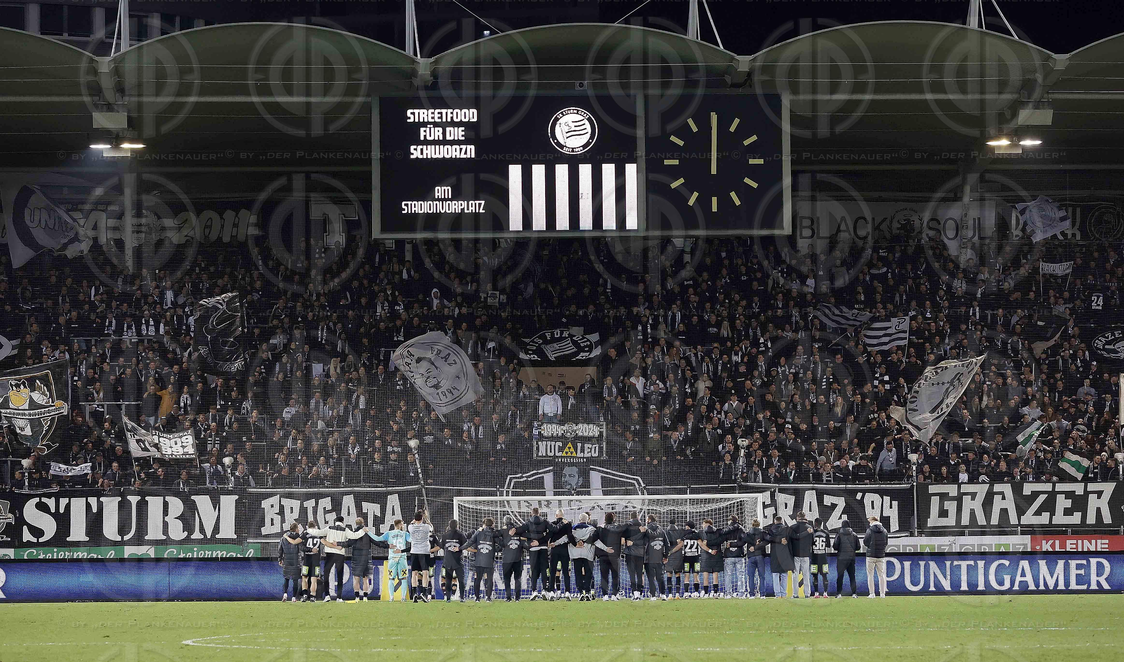 SK Sturm vs. RZ Pellets WAC (4:0) am 03.03.2024