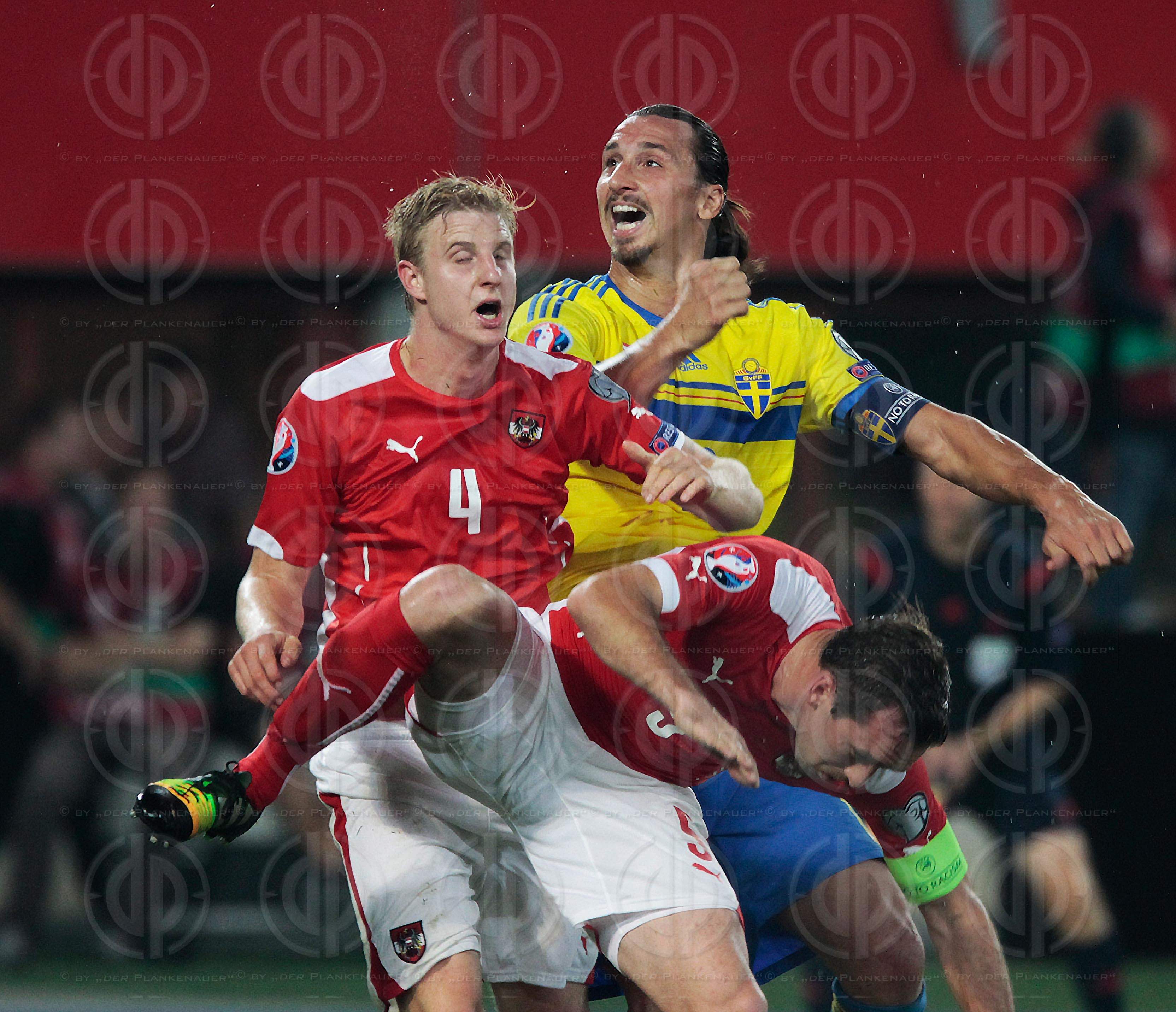 EM 2016-Qualifikationsrunde Oesterreich vs. Schweden (1:1)