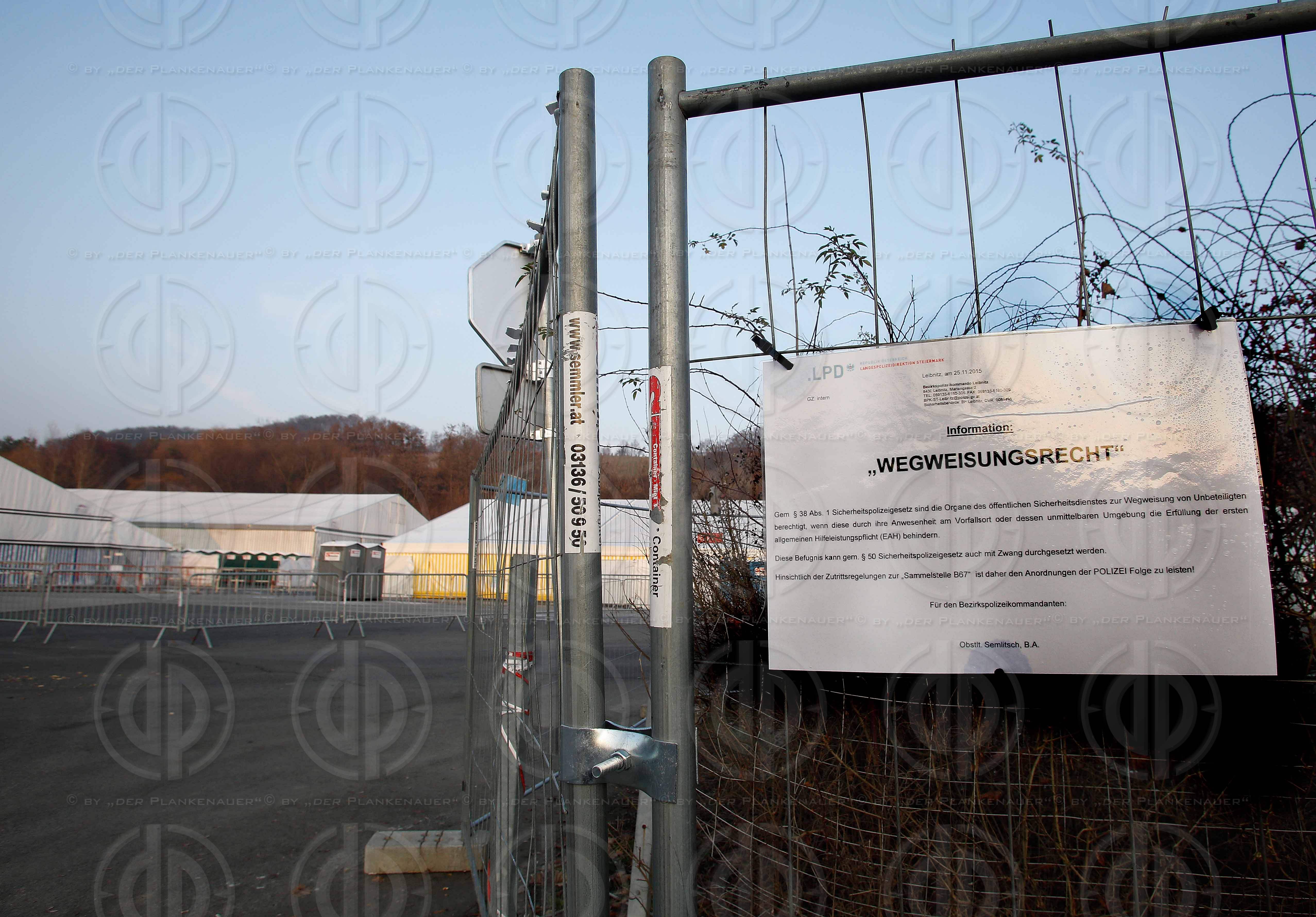 Lokalaugenschein in Spielfeld