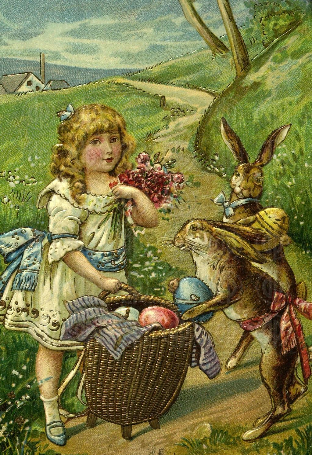 Ostermotiv Osterhase