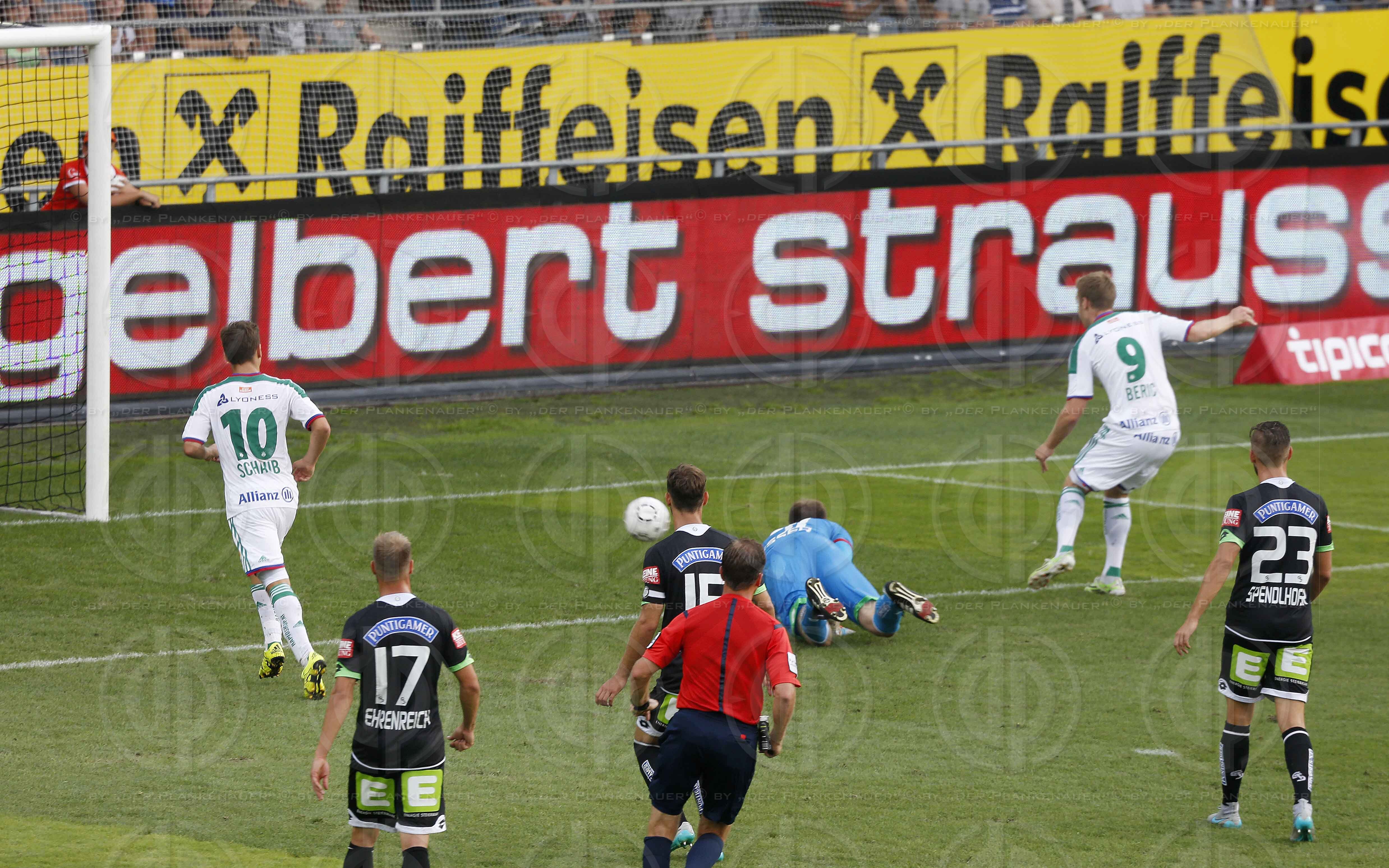 SK Sturm vs. Rapid Wien (2:2)