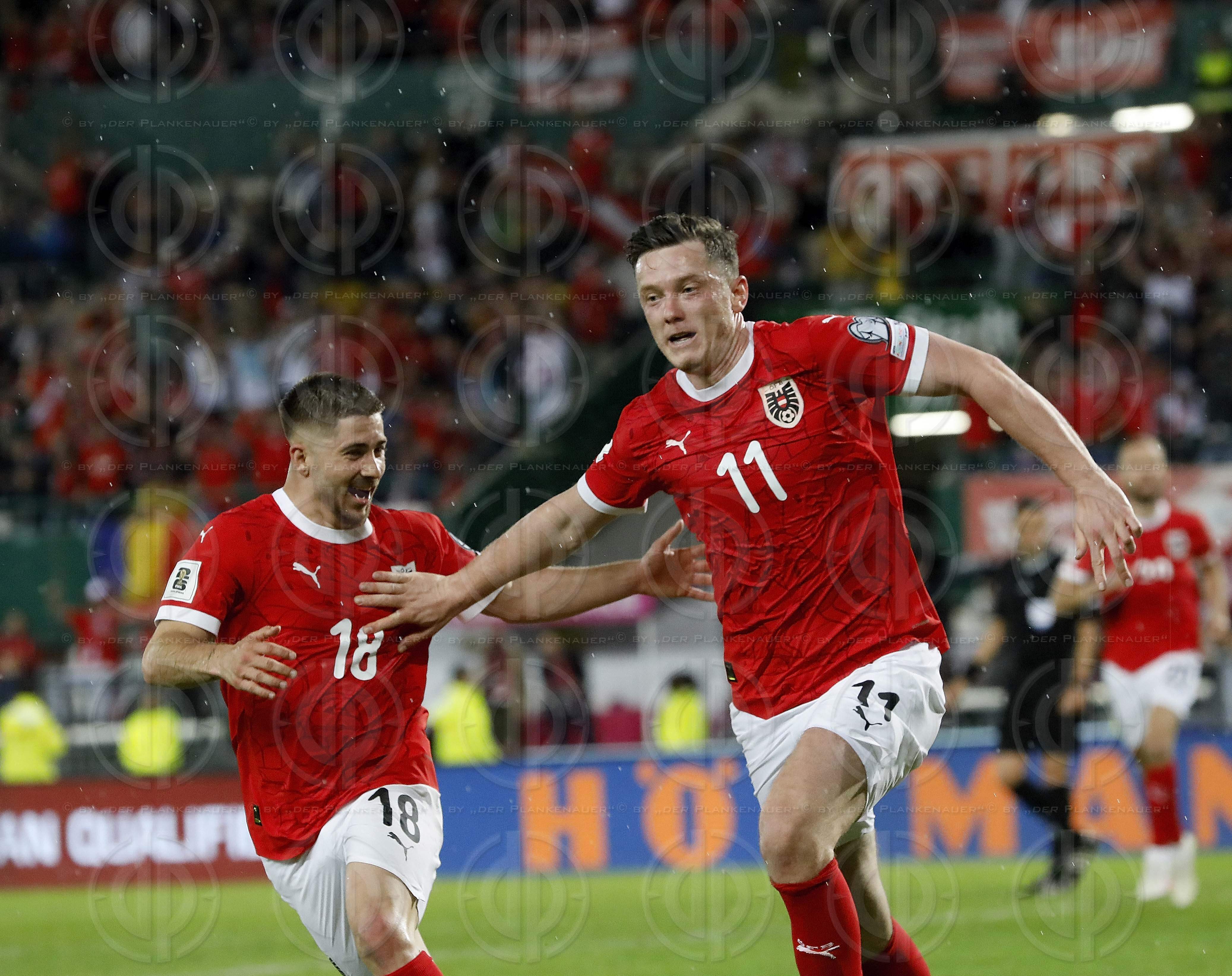 European Qualifiers 2024-2026 Österreich vs. Rumänien (2:1) am