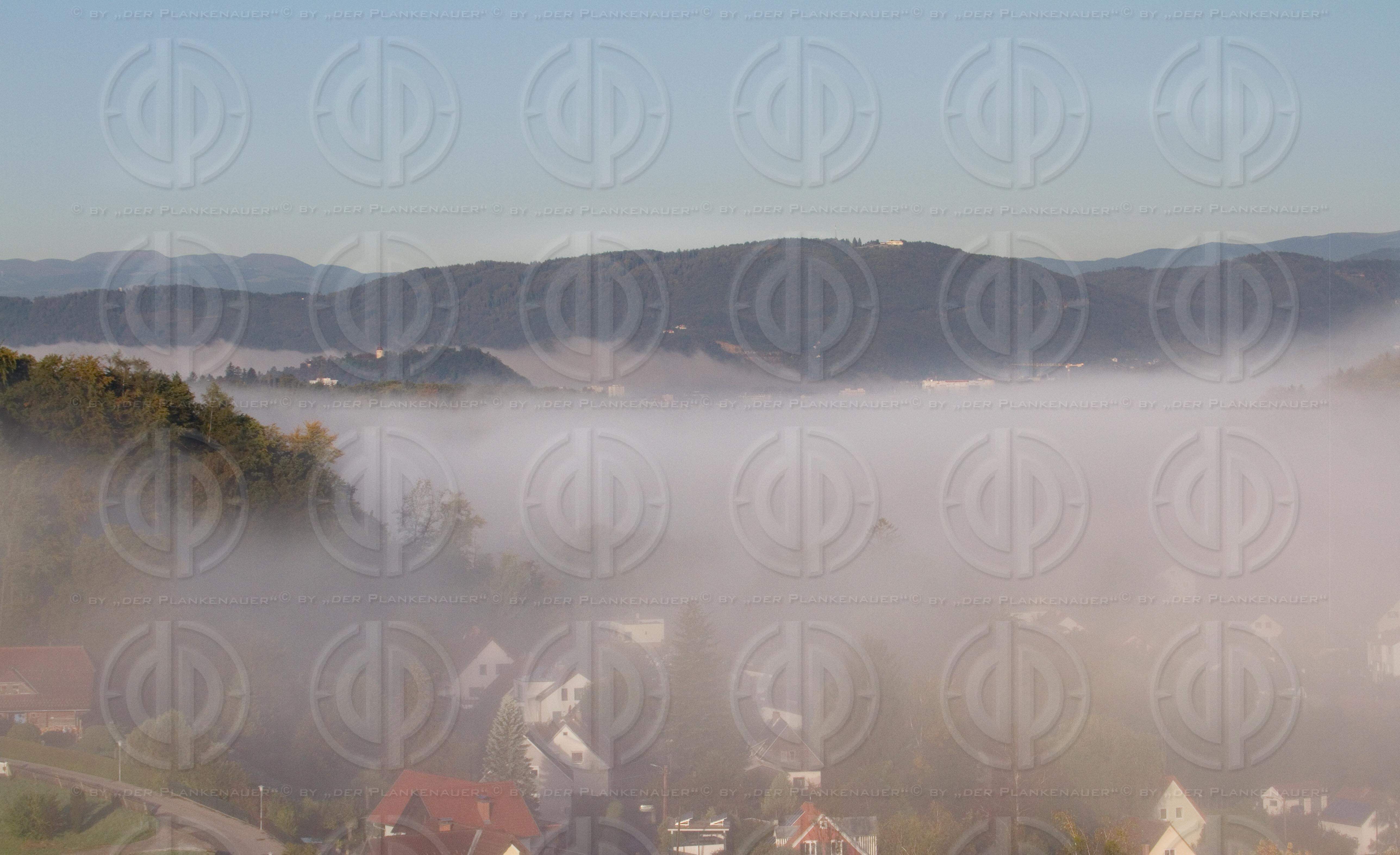 Morgennebel über Graz