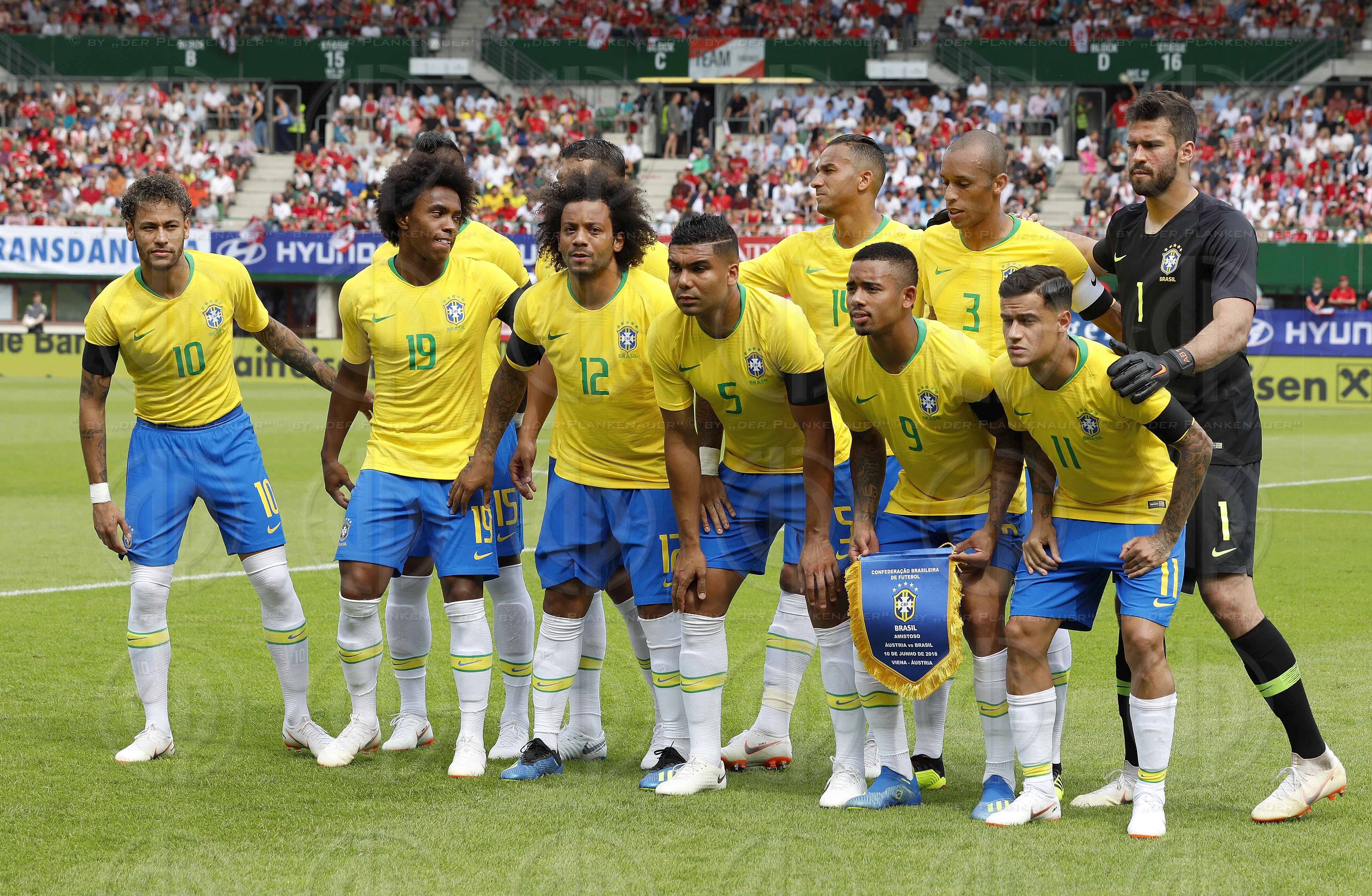 Laenderspiel Oesterreich vs. Brasilien (0:3)