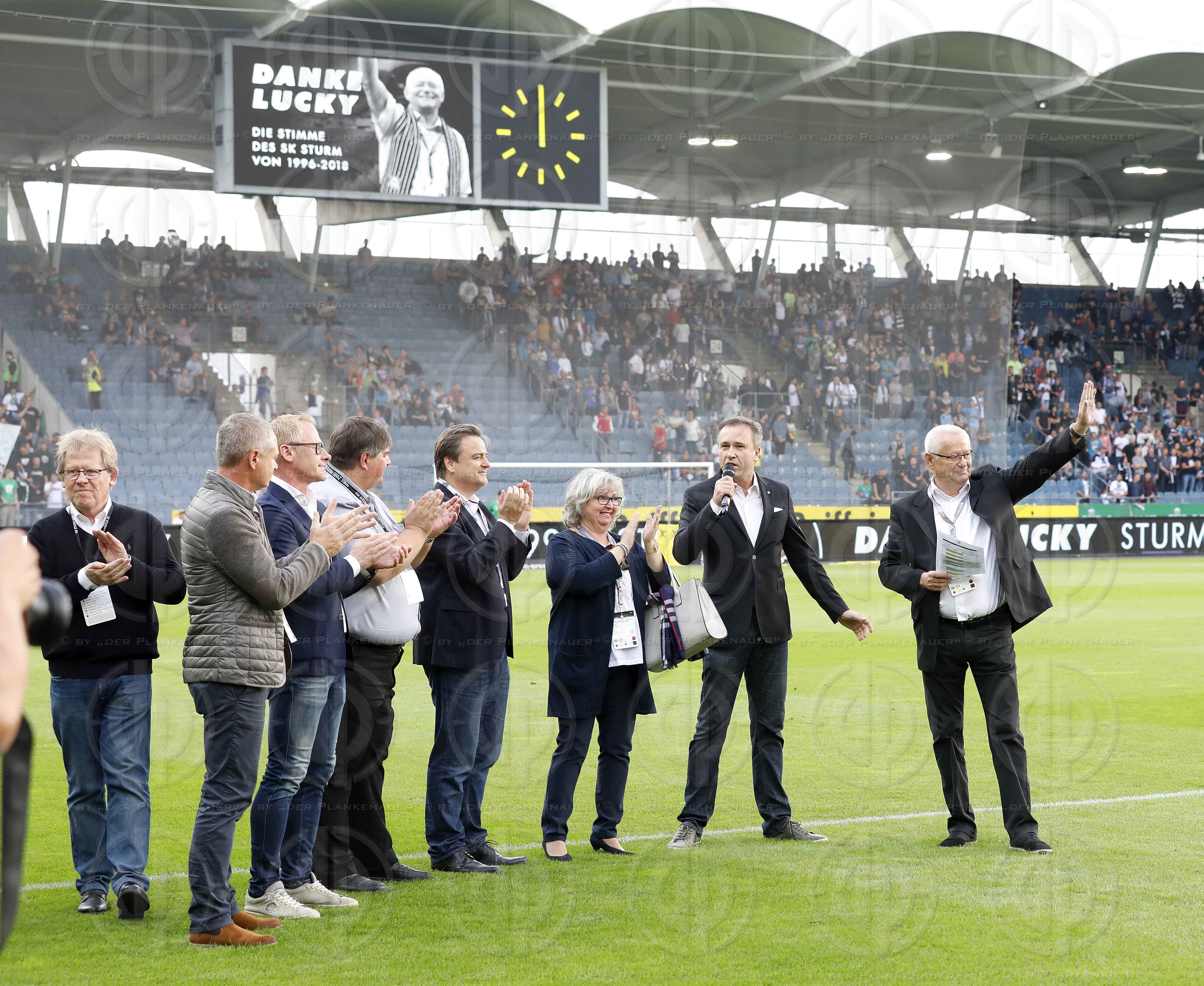 SK Sturm vs. SK Rapid (1:1) - Abschied KRENTL