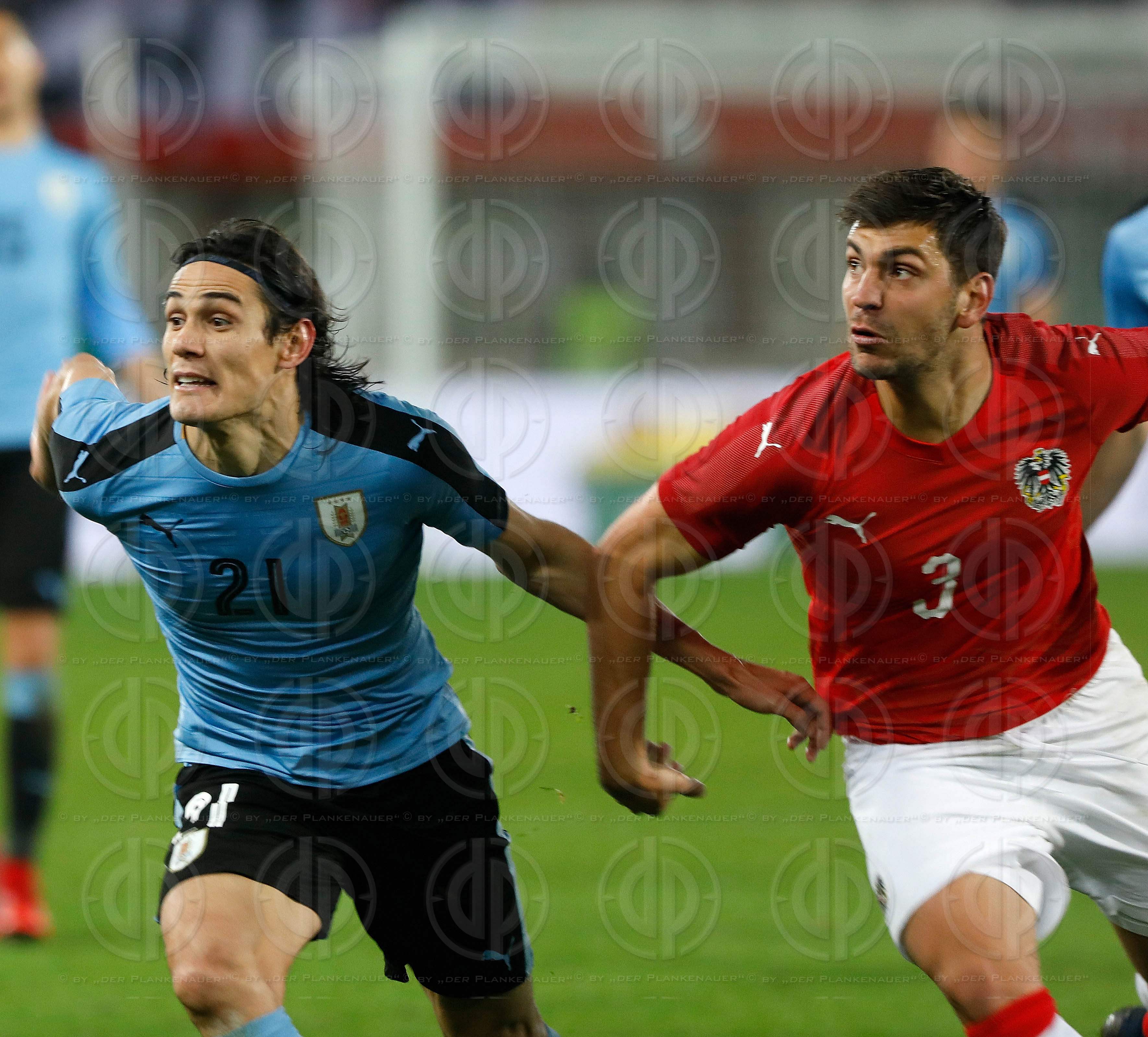 Laenderspiel Oesterreich vs. Uruguay (2:1)