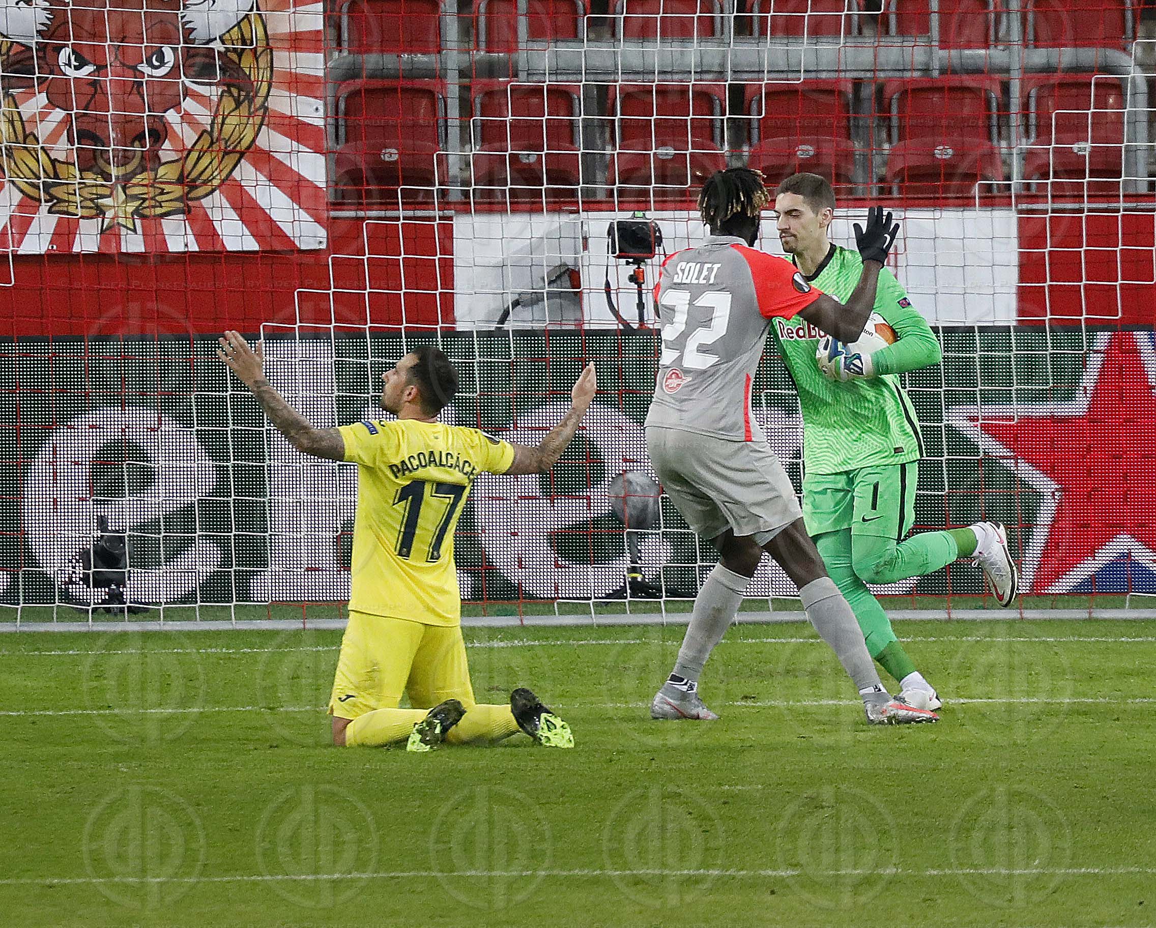 Europa League FC Salzburg vs. Villareal CF (0:2) am 18.02.2021