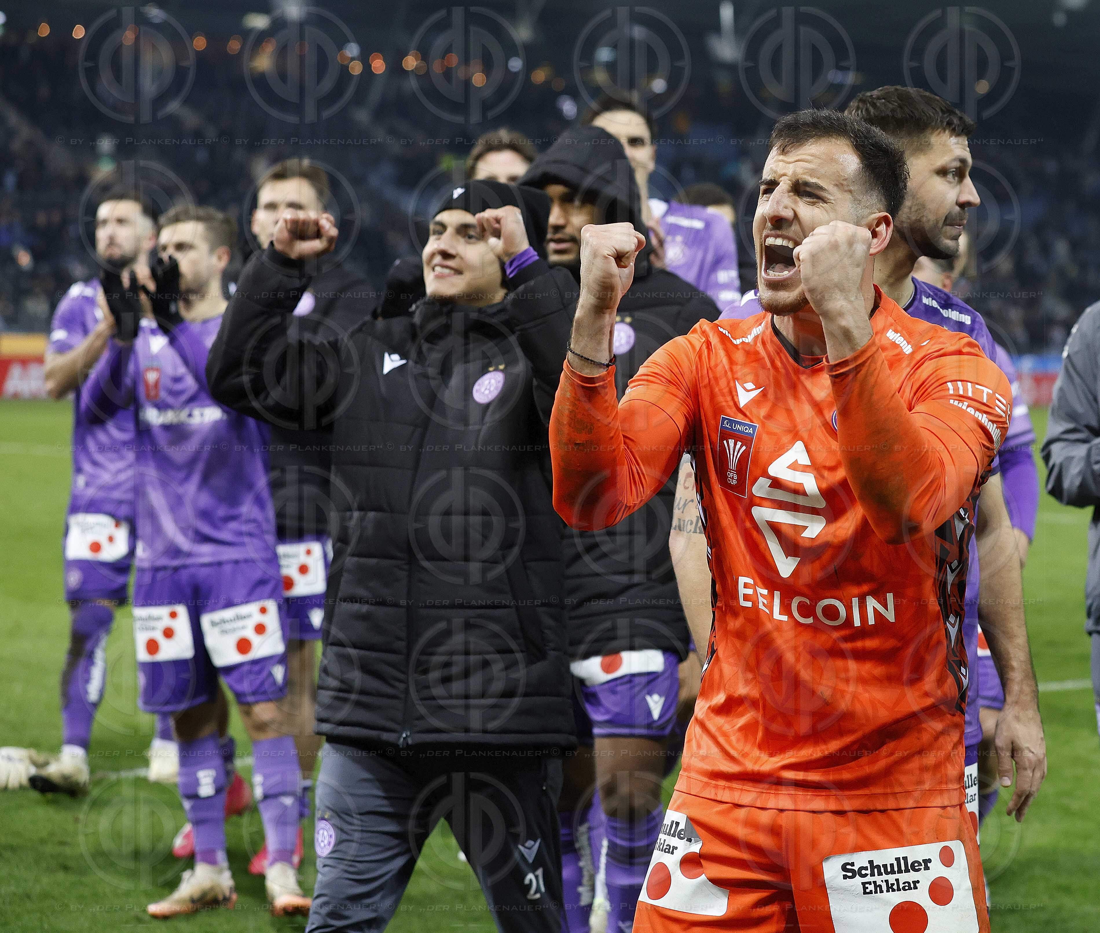 Cup SK Sturm vs. FK Austria Wien (0:2) am 01.02.2025