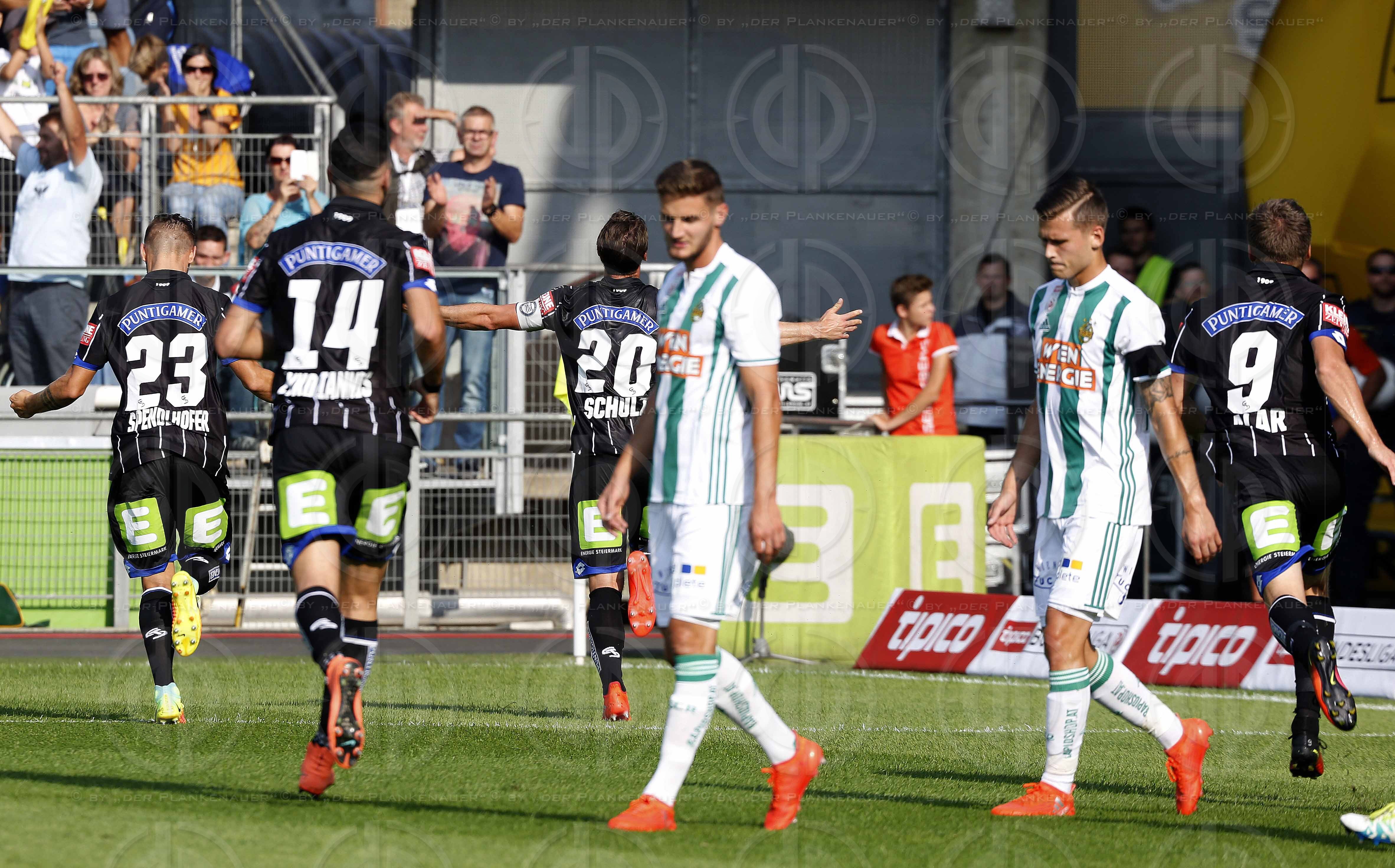 SK Sturm vs. SK Rapid (1:1)