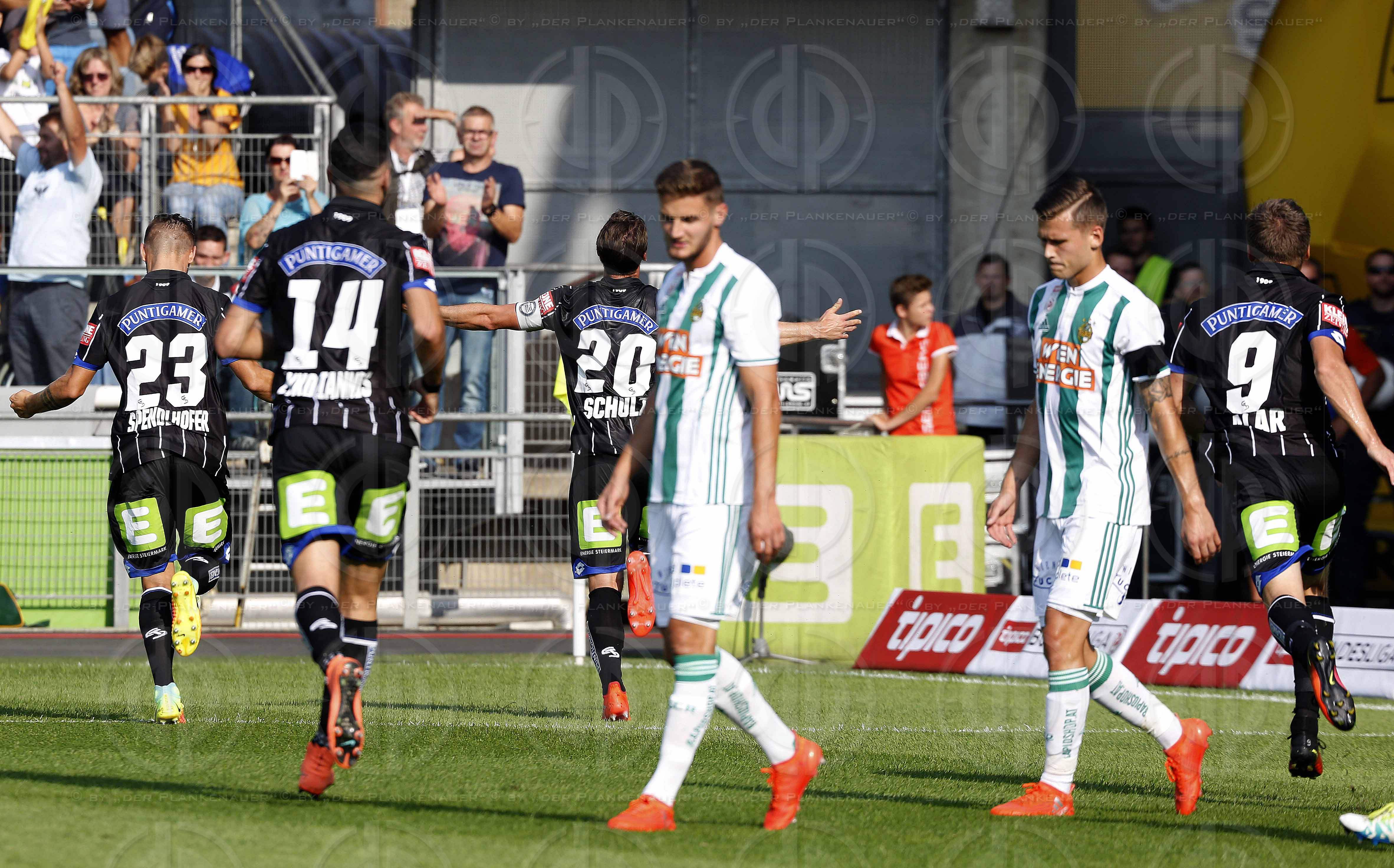 SK Sturm vs. SK Rapid (1:1)