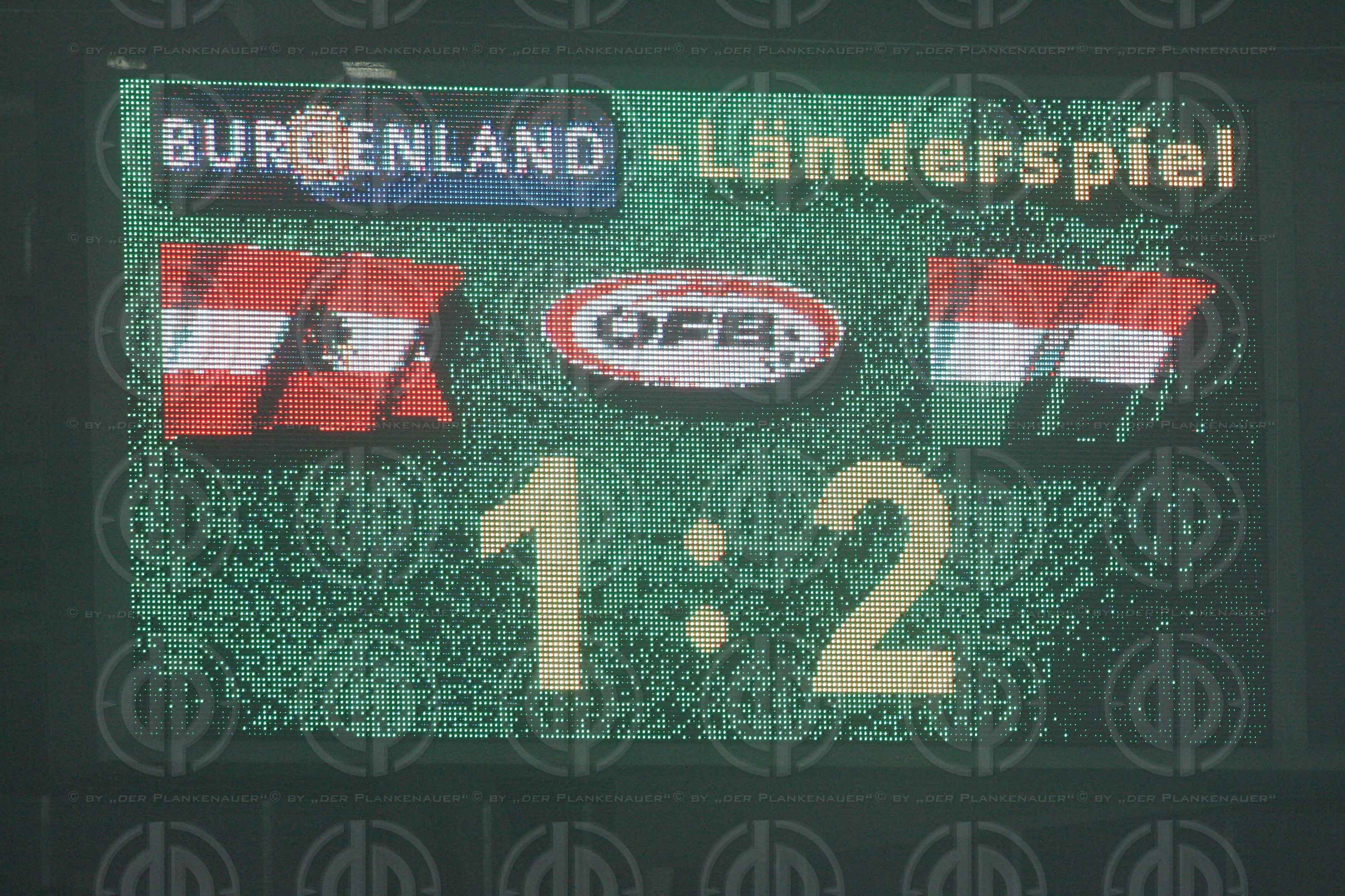 Länderspiel Österreich vs. Ungarn (1:2 Endstand)