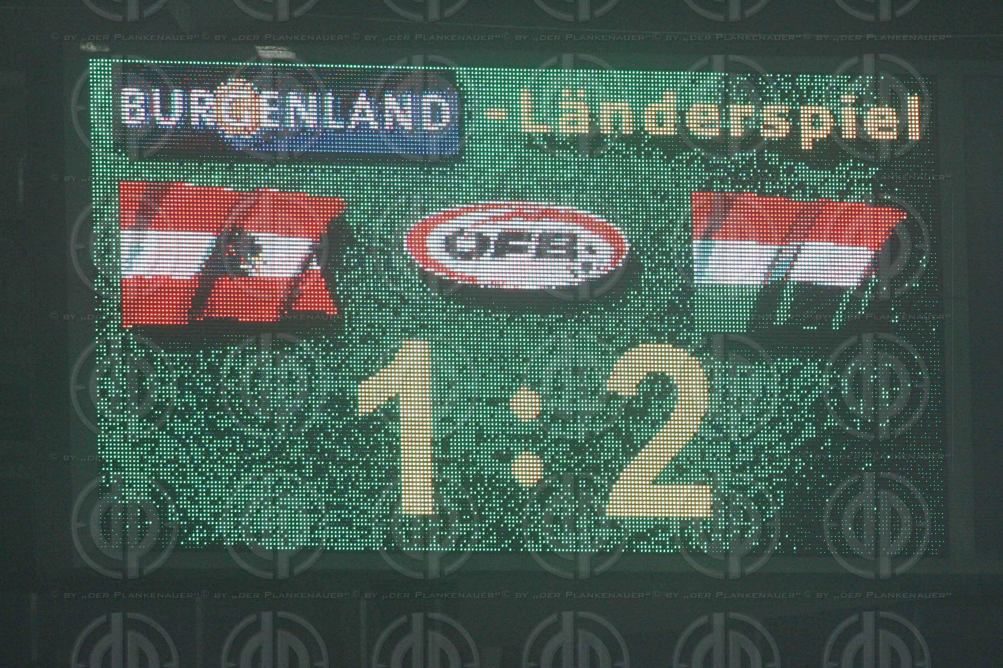 Länderspiel Österreich vs. Ungarn (1:2 Endstand)