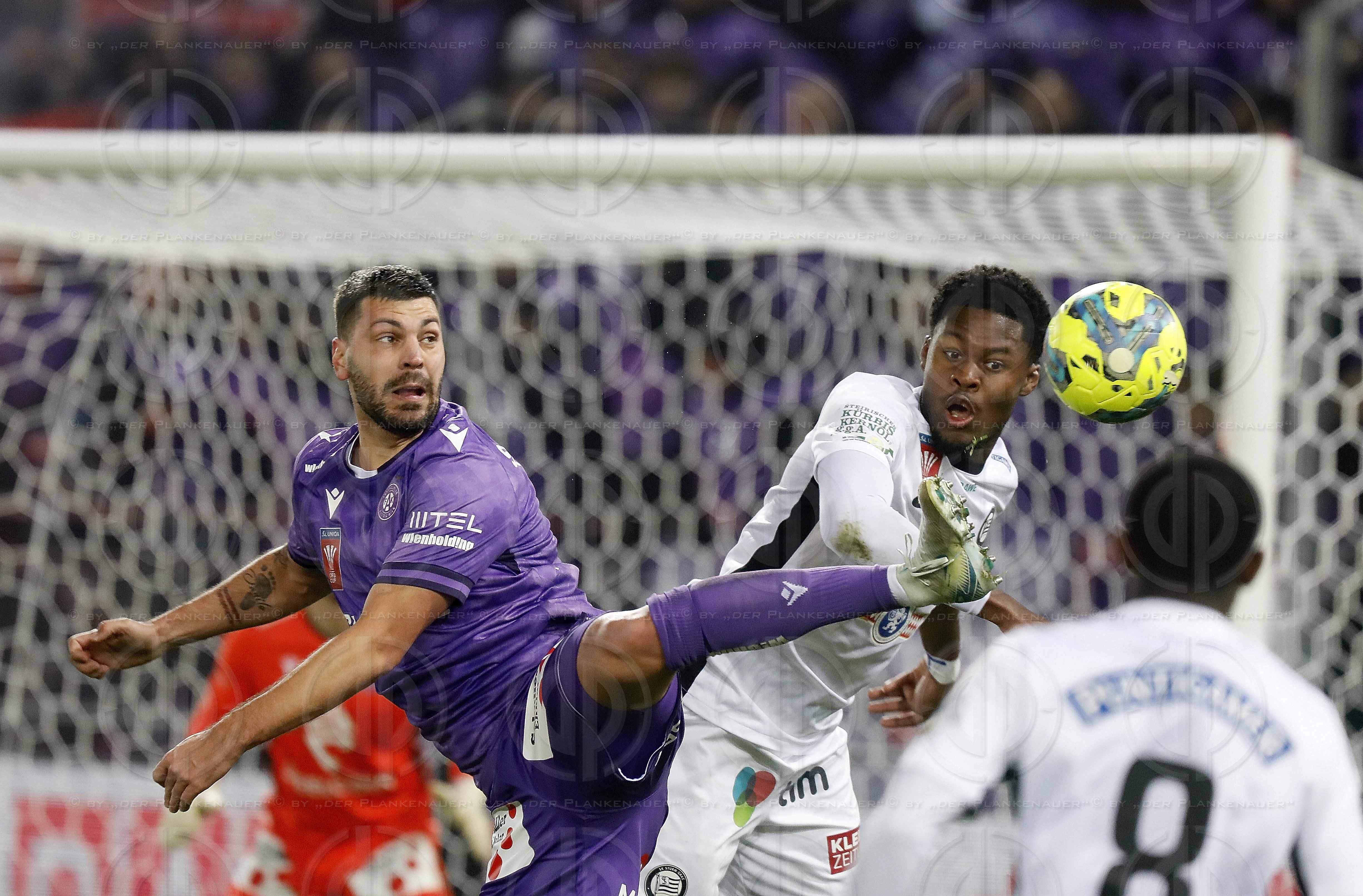 Cup SK Sturm vs. FK Austria Wien (0:2) am 01.02.2025