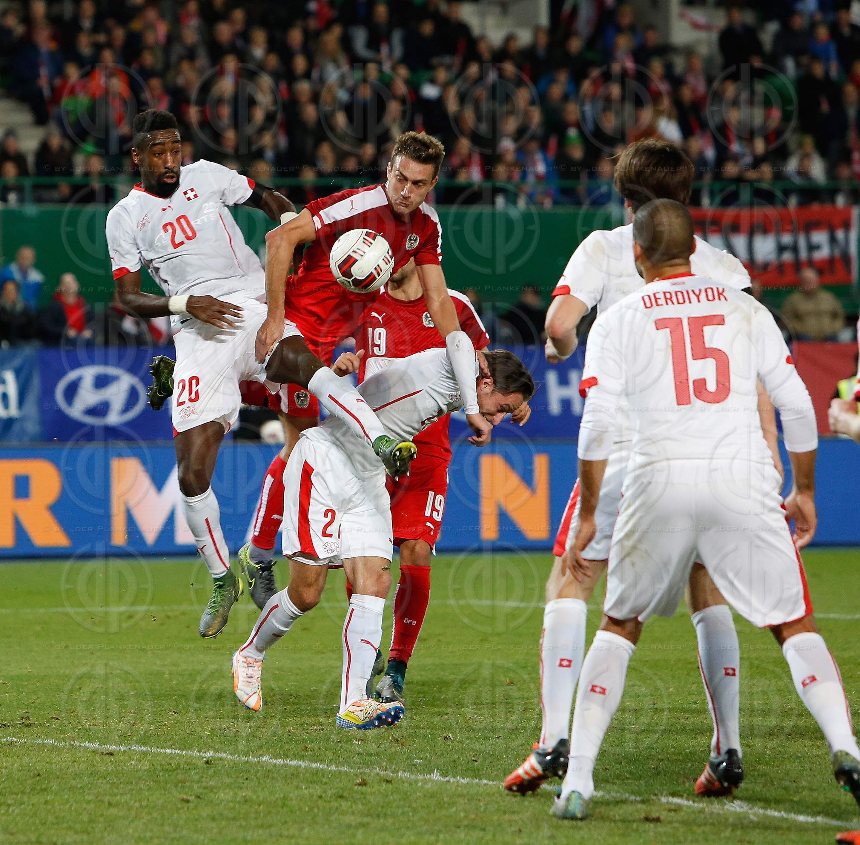 Laenderspiel Oesterreich vs. Schweiz (1:2)